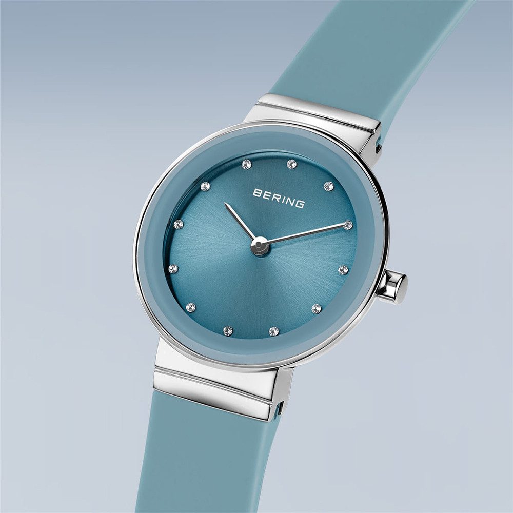 Bering Quarzuhr Bering Classic silber glänzend 10129-708 10129-708, Hochwertiges Produkt mit zeitlosem Design, sorgfältiger Verarbeitung