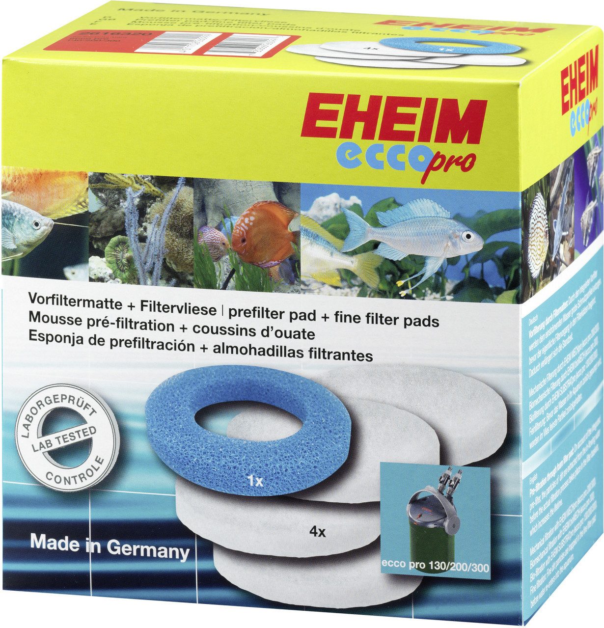 EHEIM Aquariumfilter Eheim Aquarienzubehör Ersatzteilset Filtermatte &