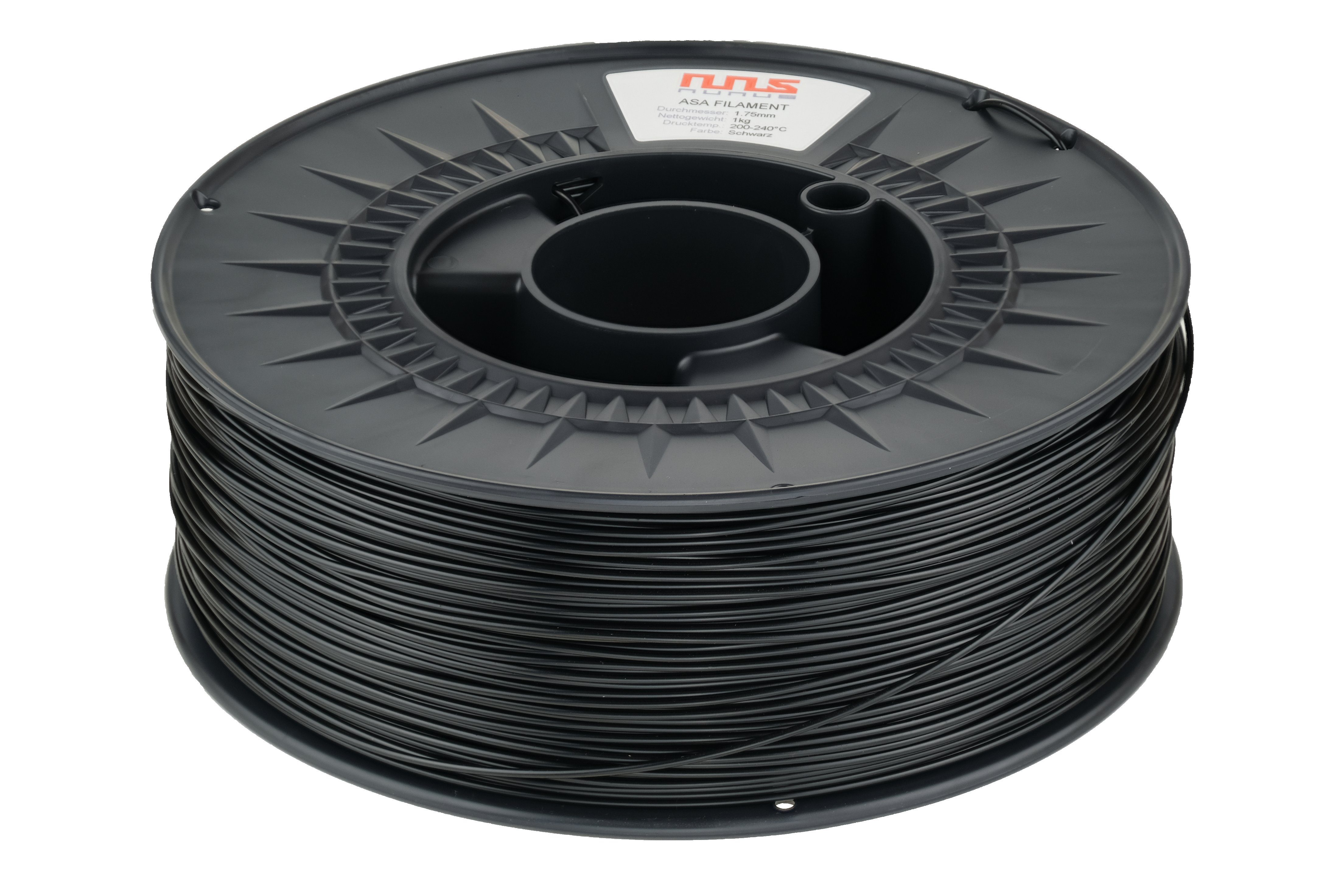 Nunus Filament 1.75mm PETG Filament, lebensmittelecht, robust PET Filament