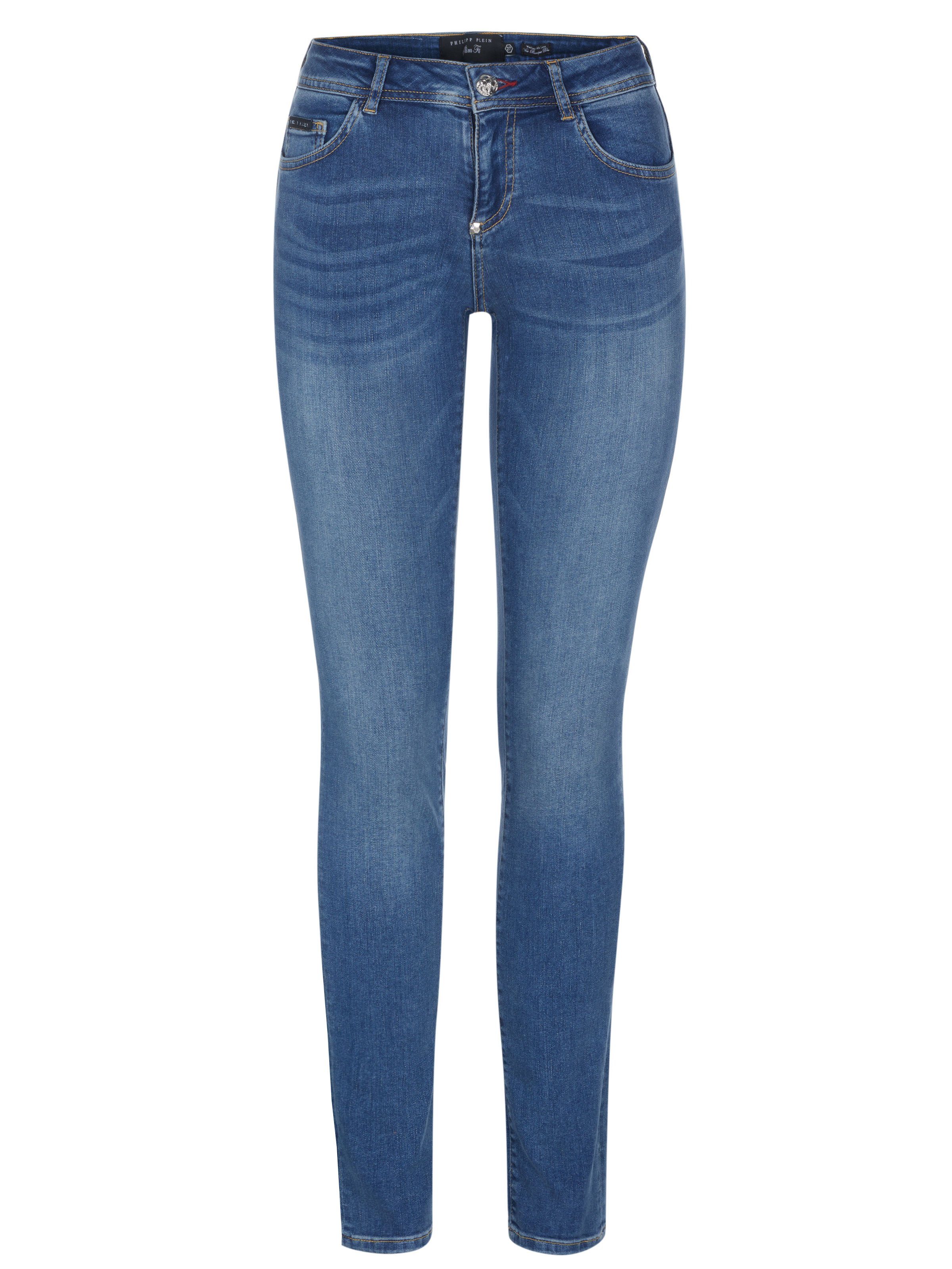 PHILIPP PLEIN Slim-fit-Jeans Philipp Plein Jeans blau