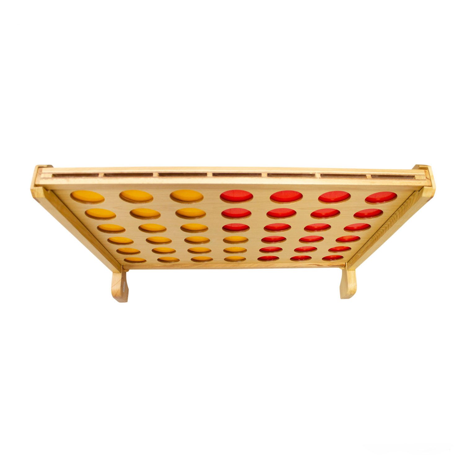 GICO Spielzeug-Gartenset Outdoor Gartenspiel Vier in der Reihe XXL aus Holz - 2913