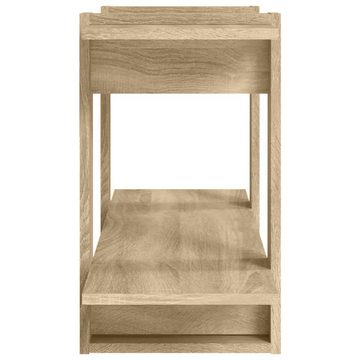 furnicato Bücherregal Sonoma-Eiche 100x30x51 cm Holzwerkstoff