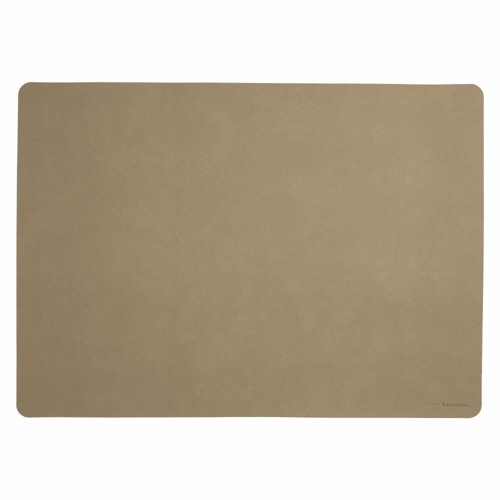 ASA SELECTION Platzset soft leather optic Sandstone 33 x 46 cm, Tischset