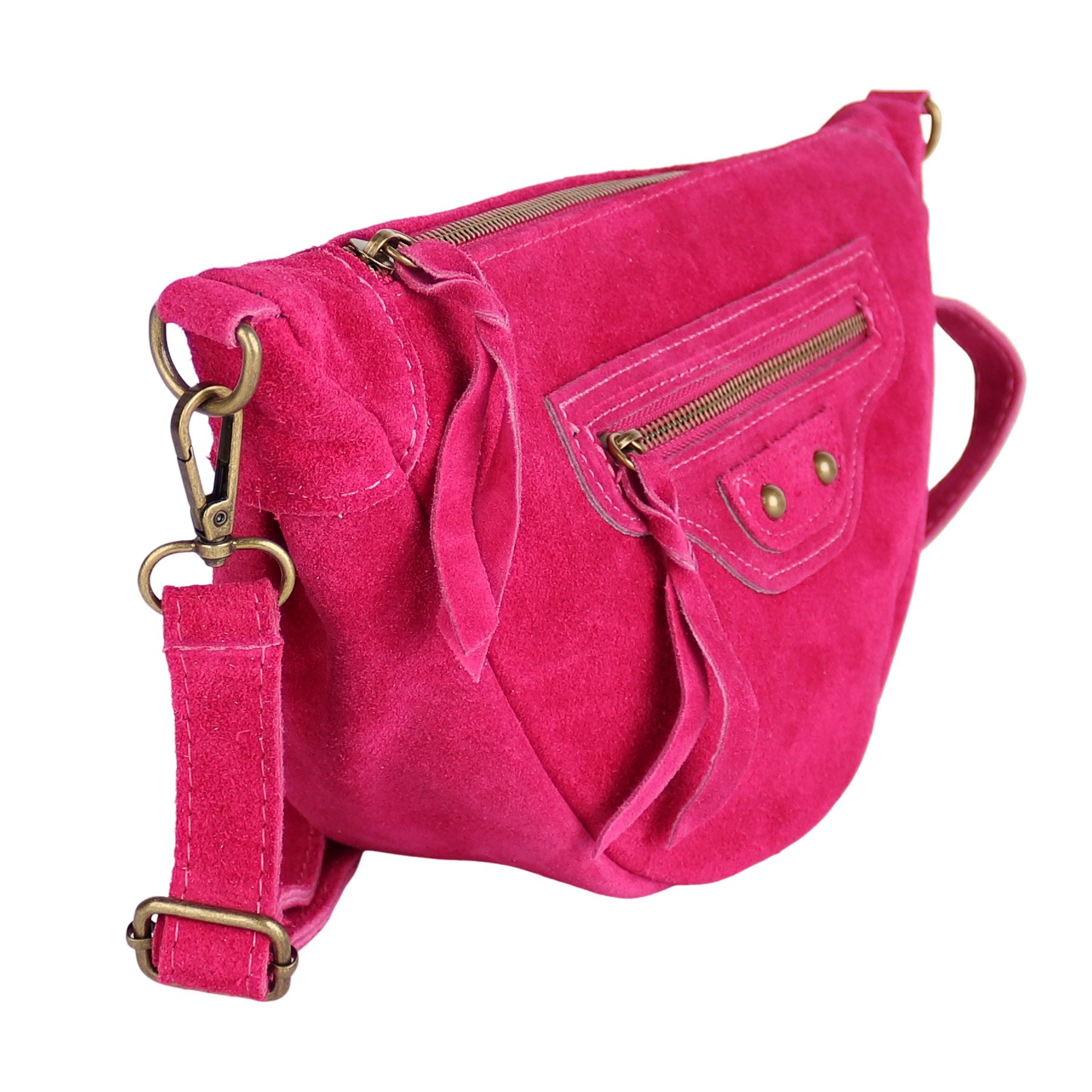 MIRROSI Schultertasche Damen Runde Umhängetasche aus günstig online kaufen