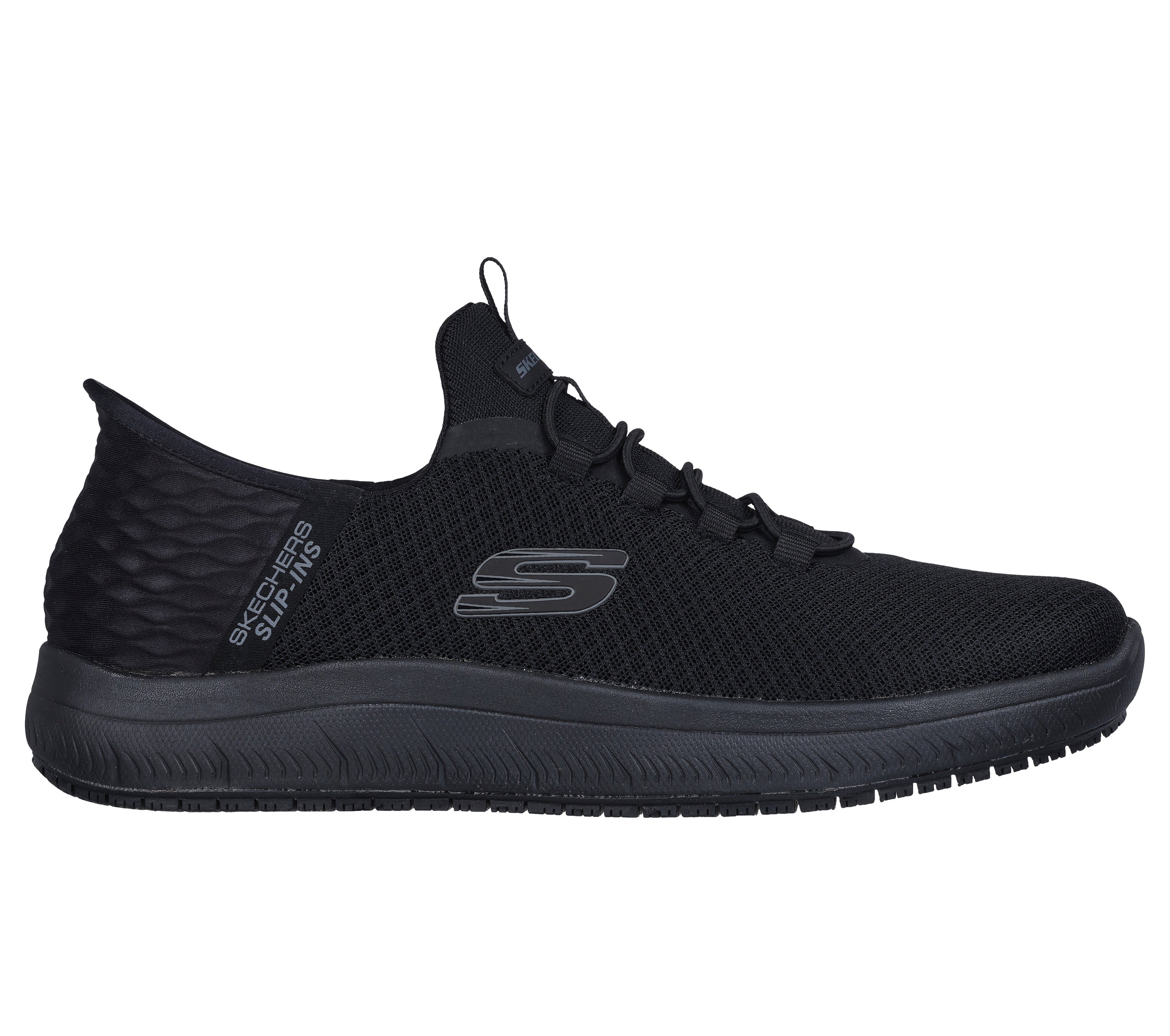Skechers Arbeitsschuhe Herren OB FO SR - Rutschfest - Wasserabweisender Arbeitsschuh Air-Cooled Memory Foam - Berufsschuhe nach EN ISO 20347:2022+A1:2024 – Bild 2 von 5