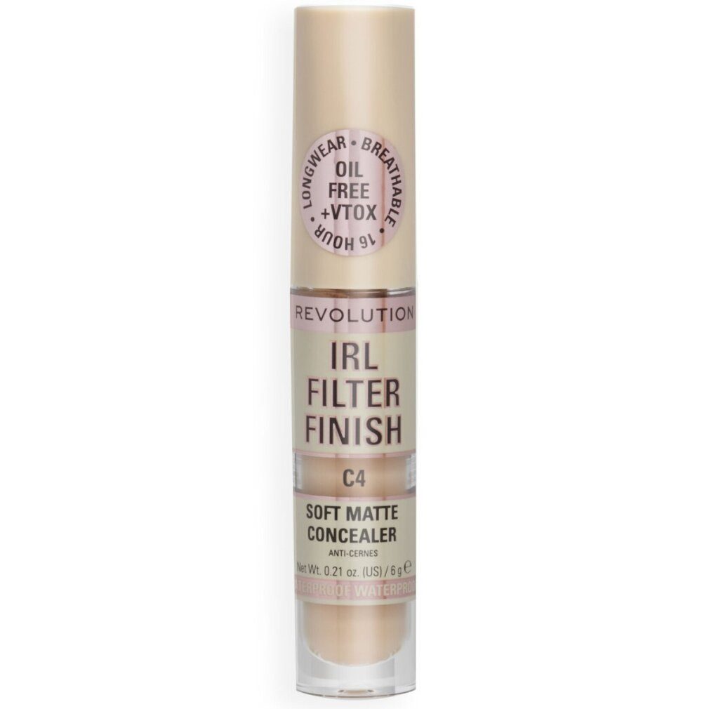 MAKE UP REVOLUTION Concealer Flüssigkorrektor IRL Filter Finish (Concealer) - Farbton: C4