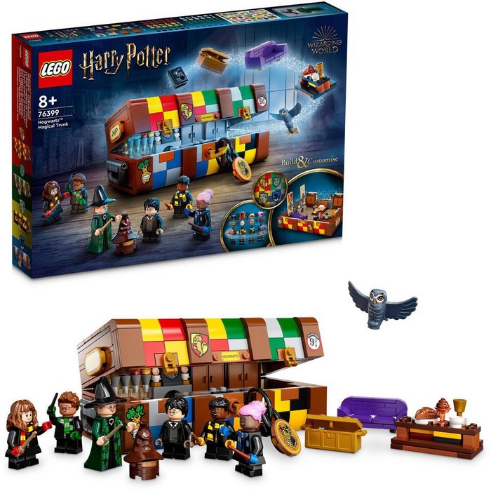 LEGO® Konstruktionsspielsteine Hogwarts™ Zauberkoffer (76399) LEGO® Harry Potter™ (603 St) Made in Europe