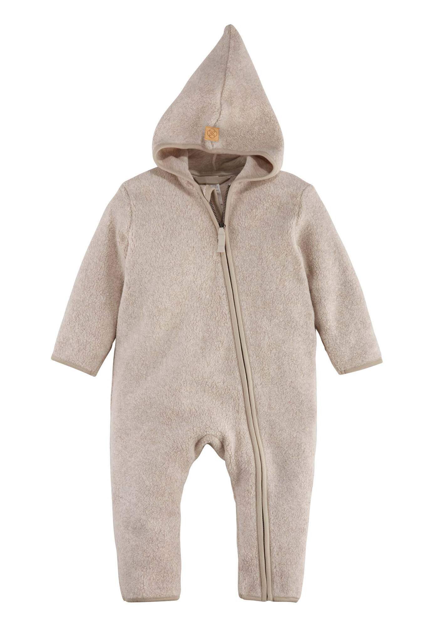 Hessnatur Fleeceoverall aus reiner Bio-Baumwolle (1-tlg) günstig online kaufen