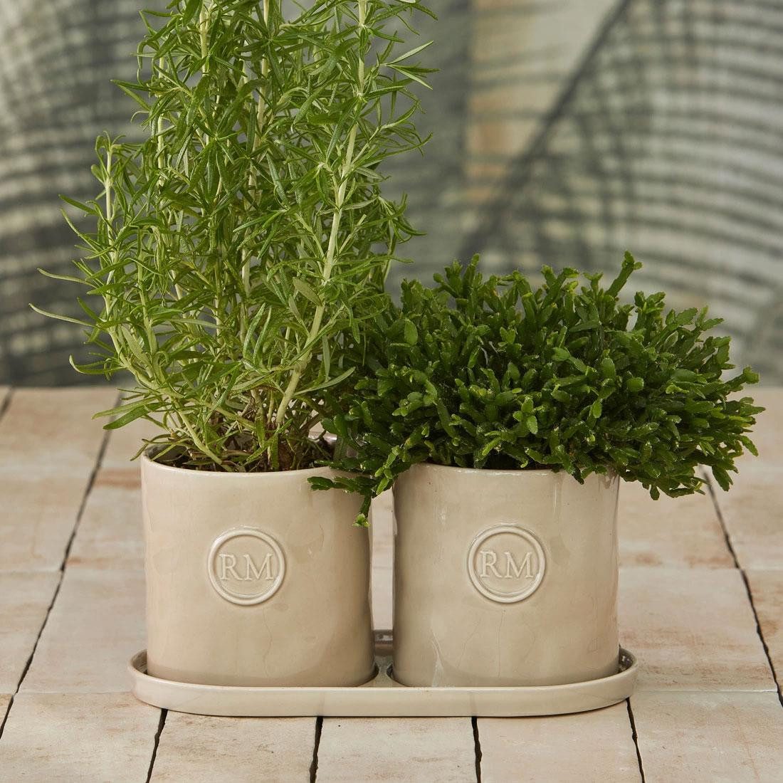 Rivièra Maison Blumentopf Kräutertöpfe Portofino Herbs günstig online kaufen