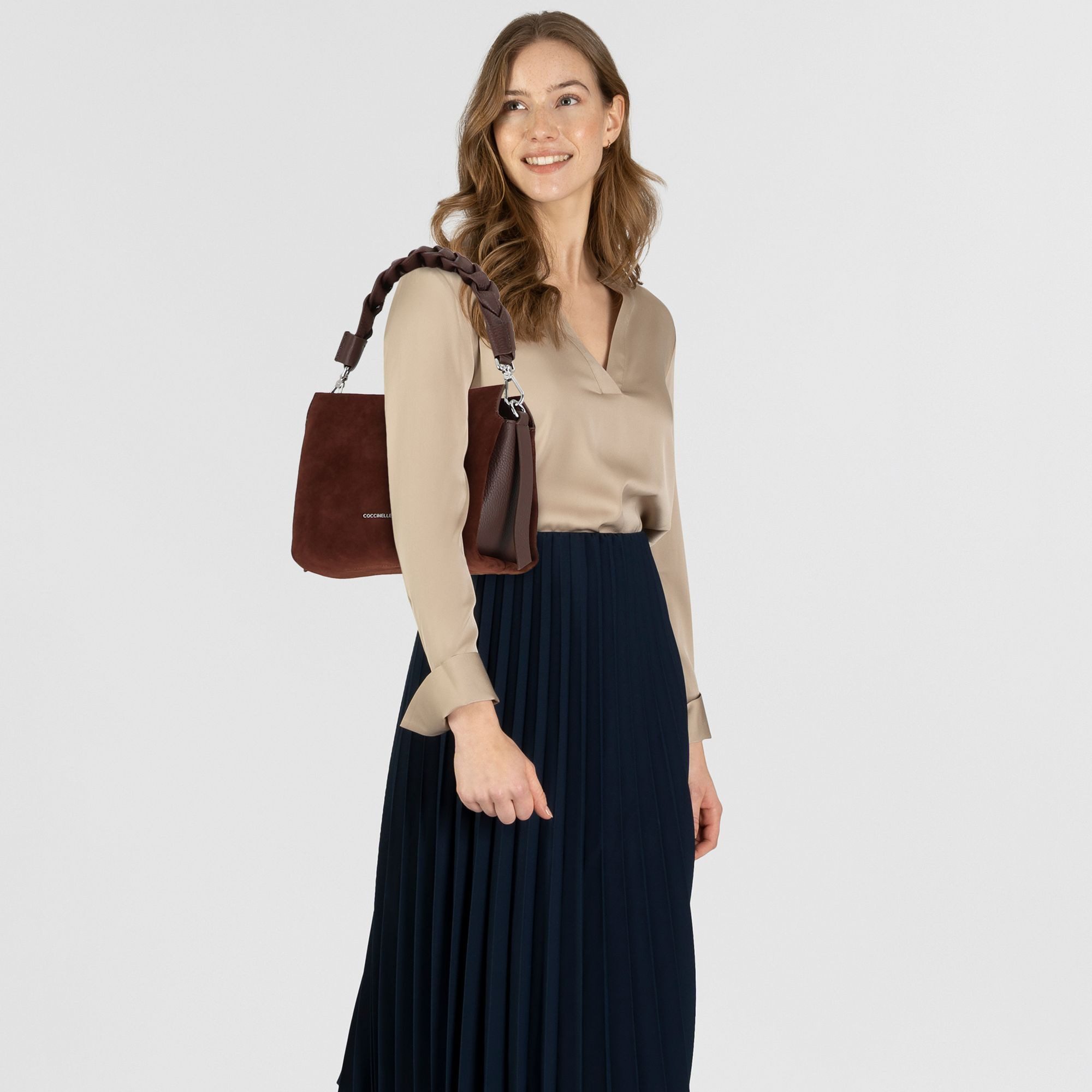 COCCINELLE Henkeltasche Boheme, Leder günstig online kaufen