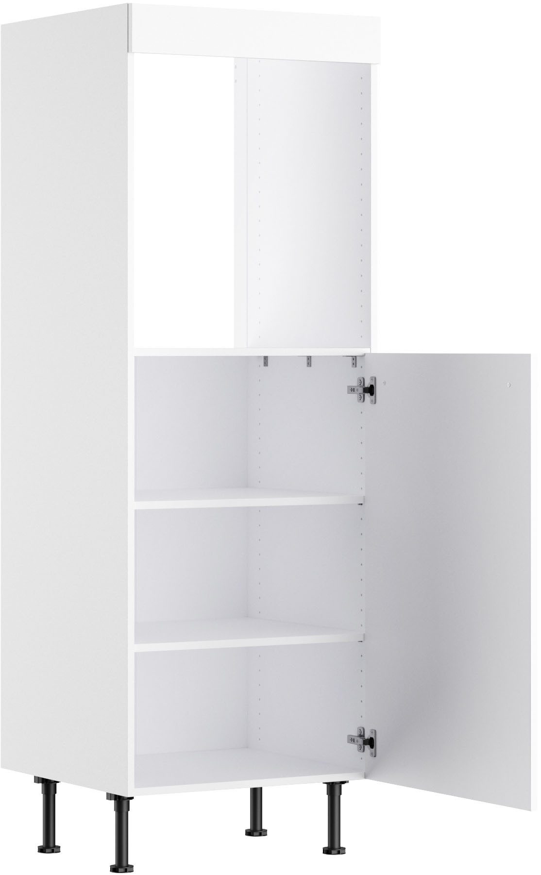 KOCHSTATION Backofenumbauschrank KS-Bern2 Breite 60 cm, Höhe 176,6 cm, 1 Tür Höhe 89,2 cm