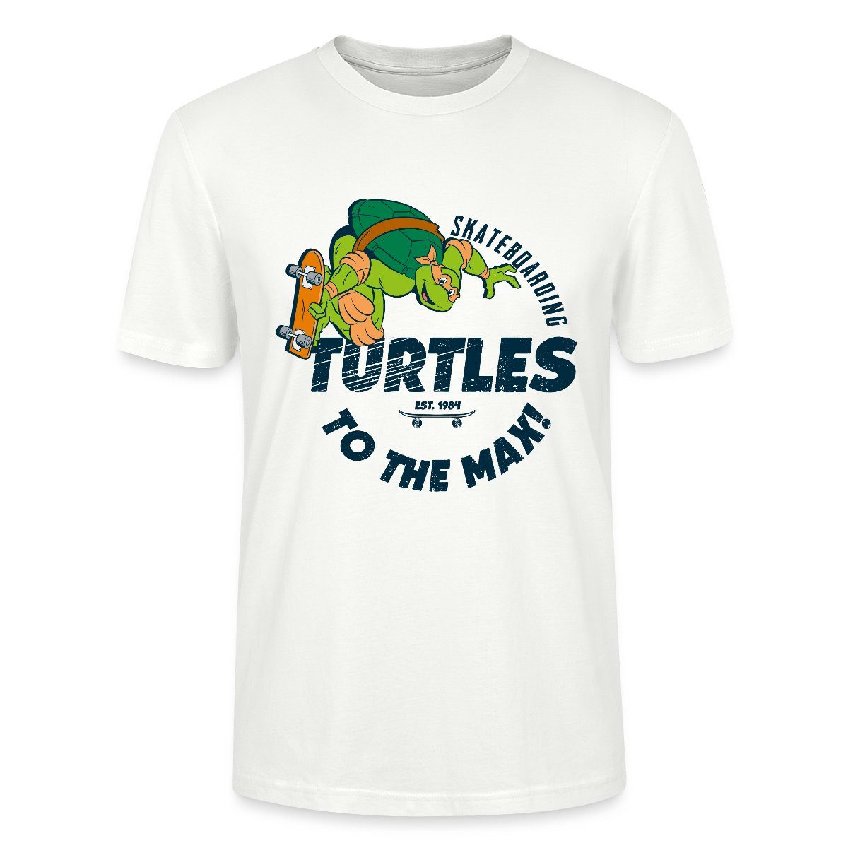 T-Shirt Ninja Turtles Skatboarding Turtles Unisex Bio T-Shirt