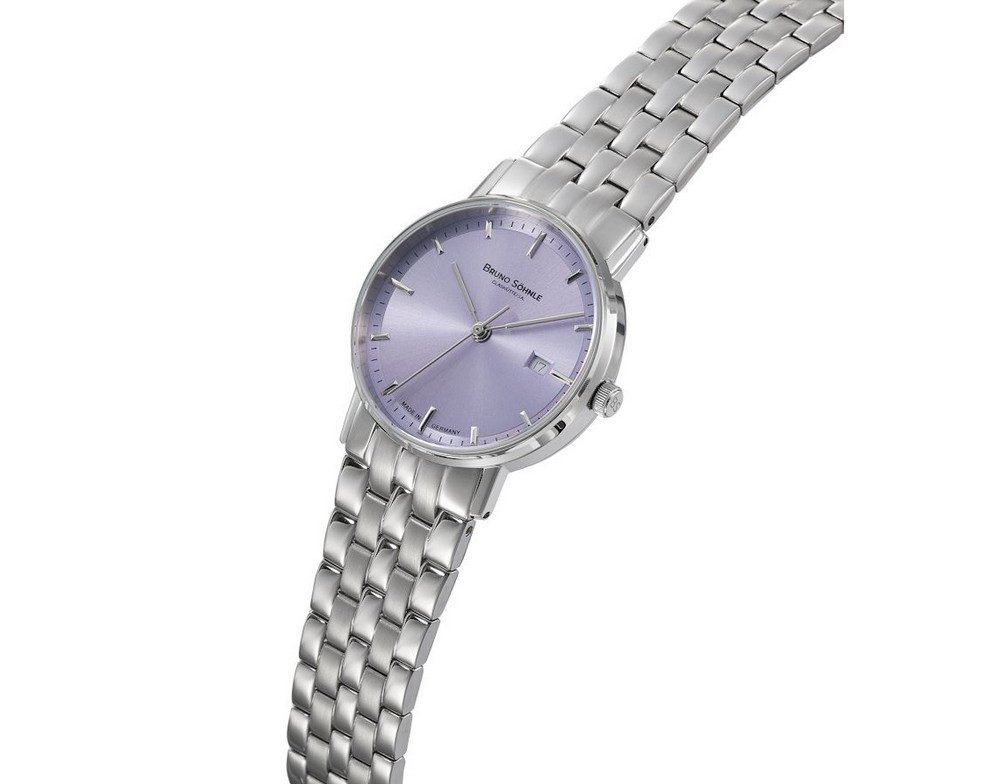 BRUNO SÖHNLE Quarzuhr Damenuhr Glashütte Bruno Söhnle Rondo