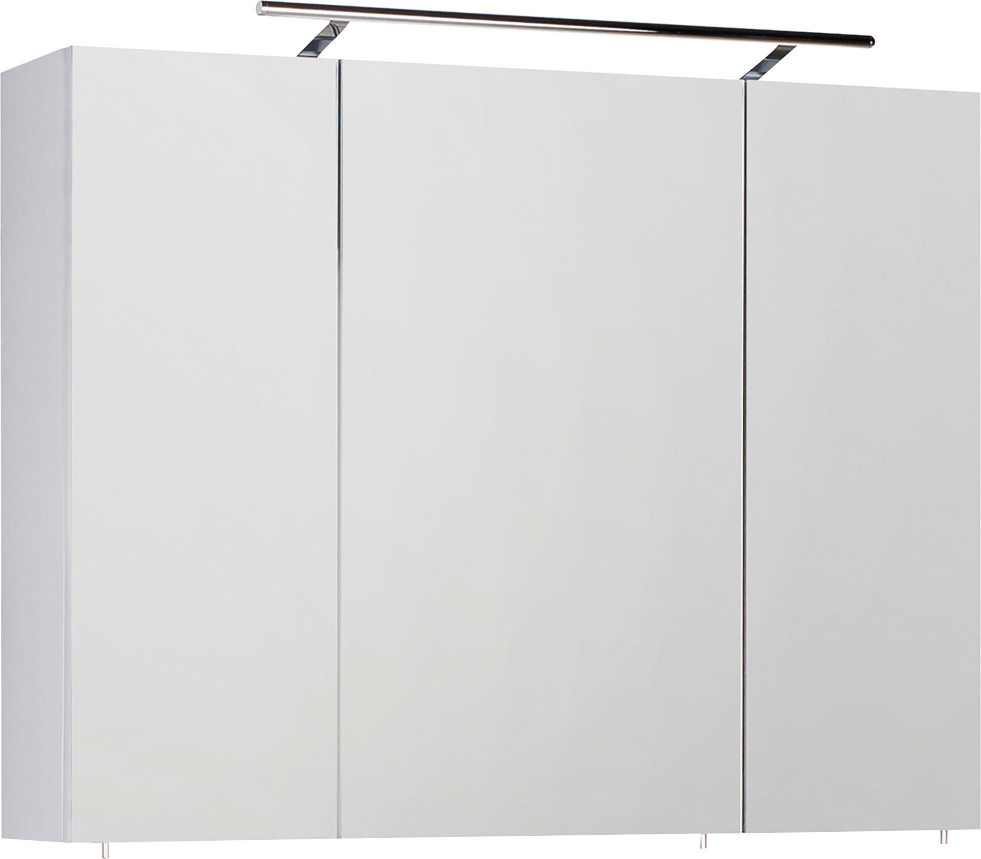 Spiegelschrank Breite | weiß 3040, 90 cm MARLIN weiß