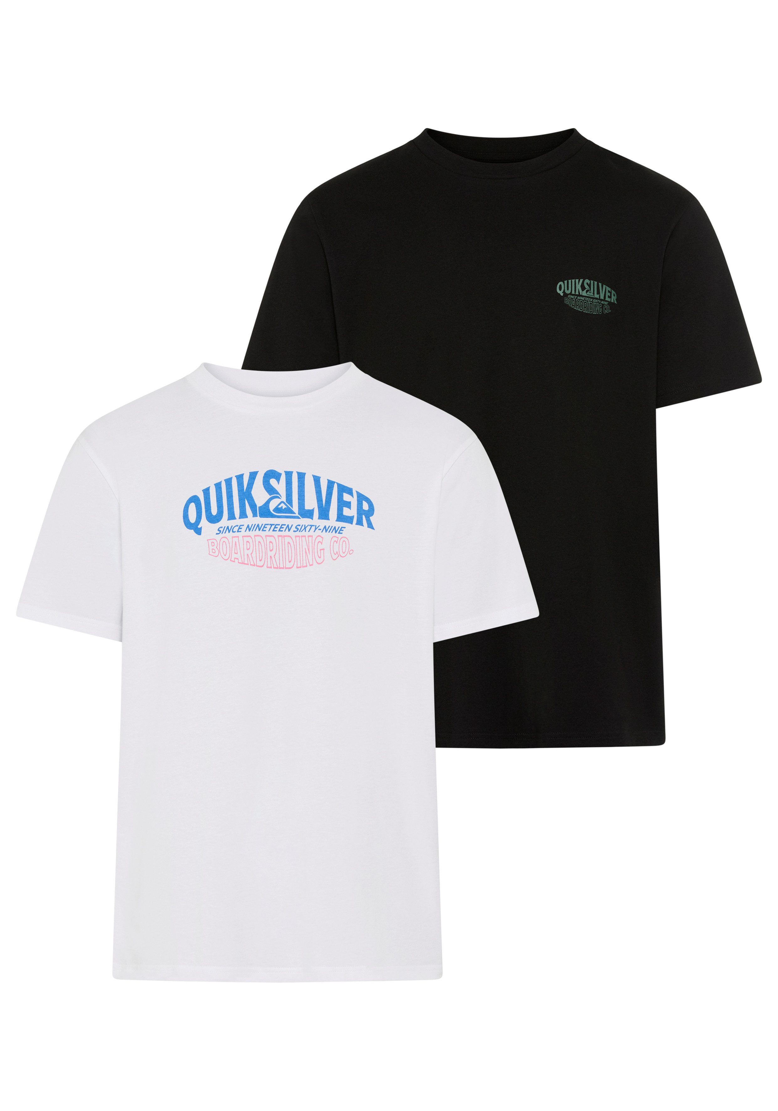 Quiksilver T-Shirt RUGGED PACK (2-tlg) günstig online kaufen