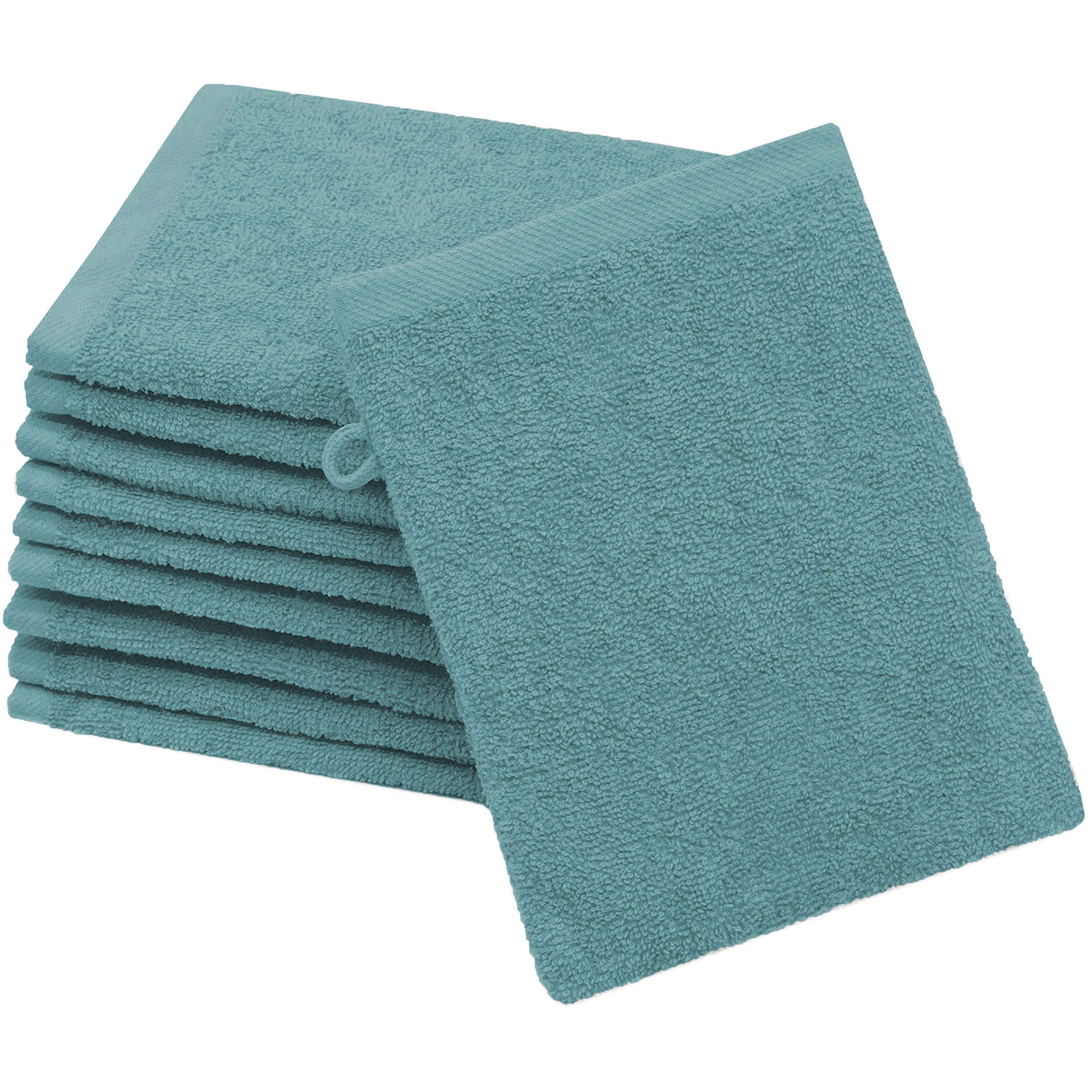 ZOLLNER Waschlappen, (10-St), 16 x 21 cm, 100% Baumwolle, vom Hotelwäschespezialisten