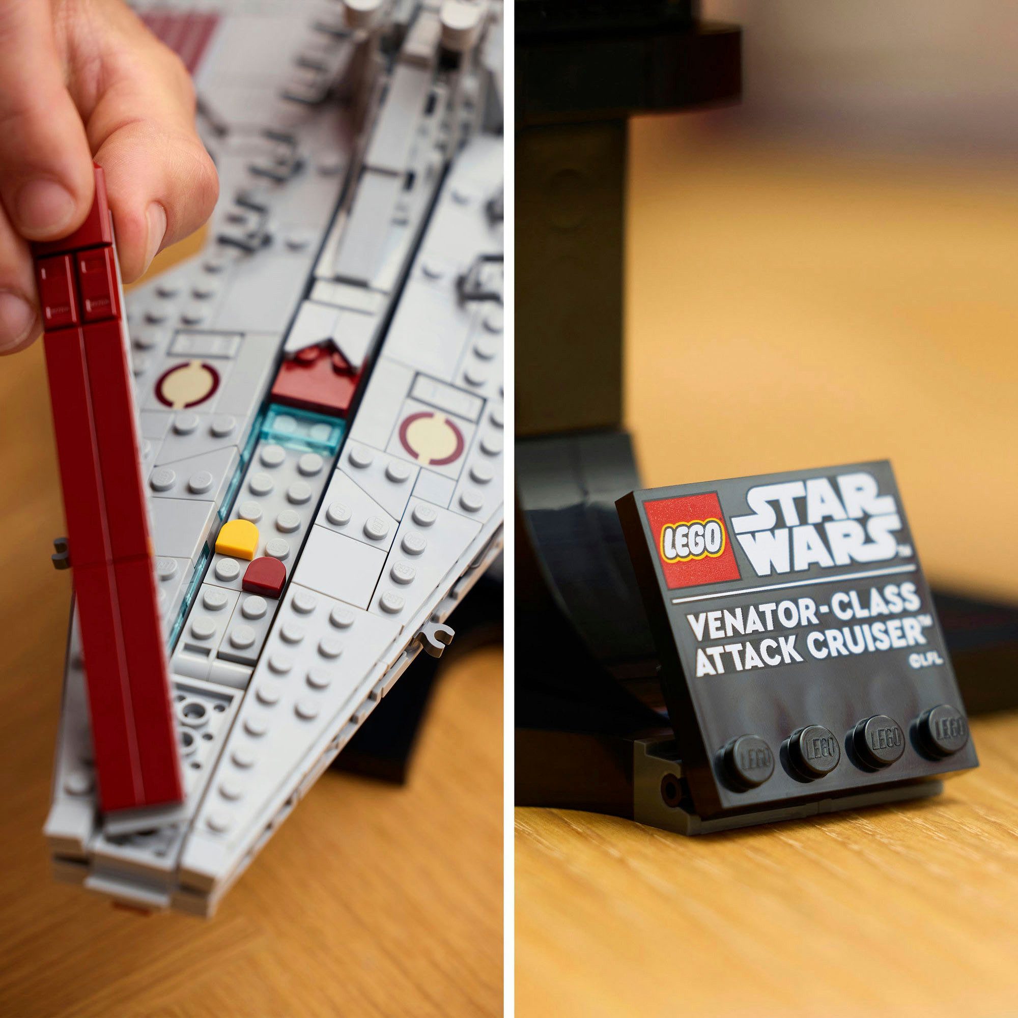 LEGO® Angriffskreuzer der Venator-Klasse (75441), LEGO Star Wars Konstruktionsspielsteine, (643 St)