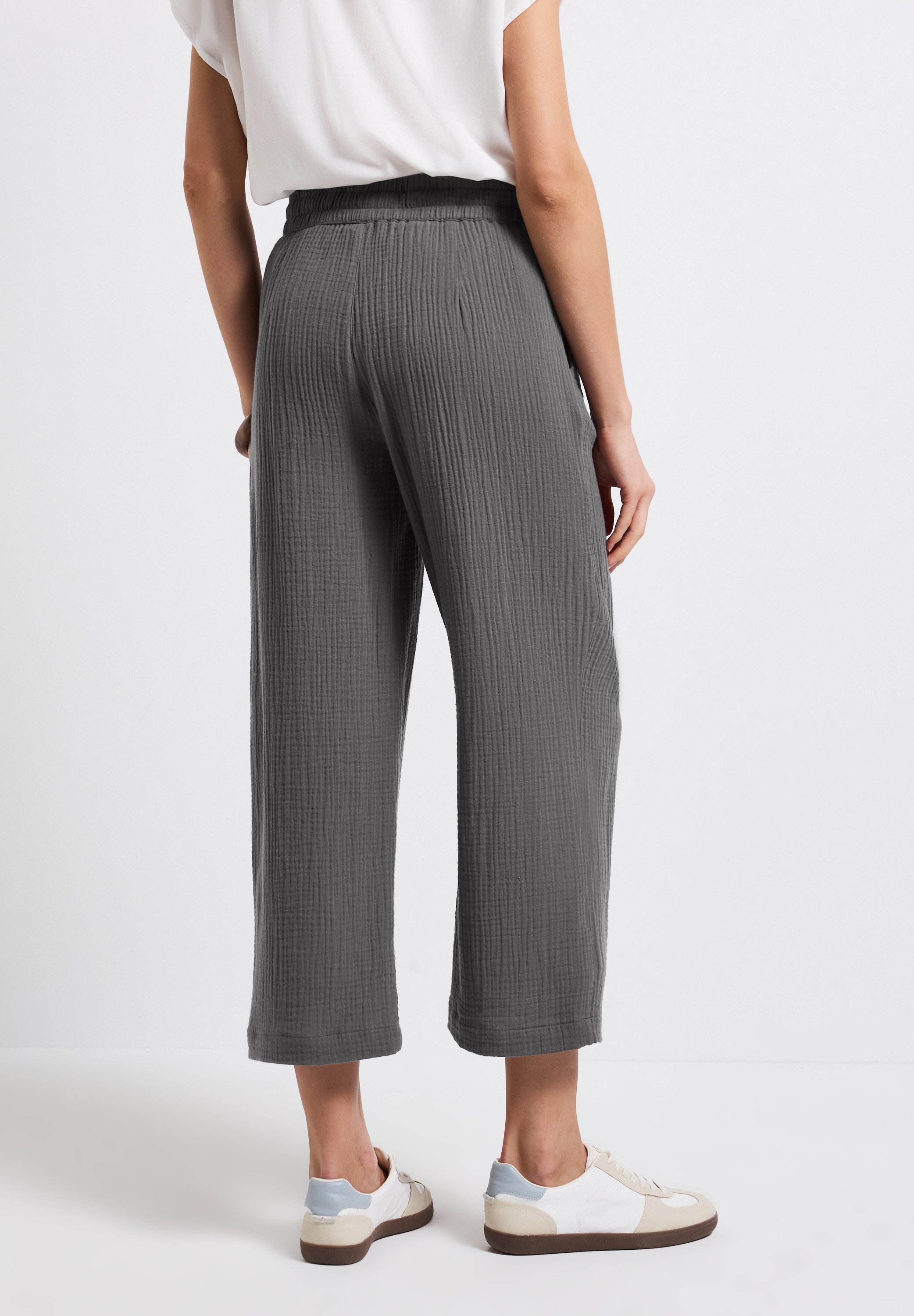 STREET ONE Stoffhose, High Waist günstig online kaufen