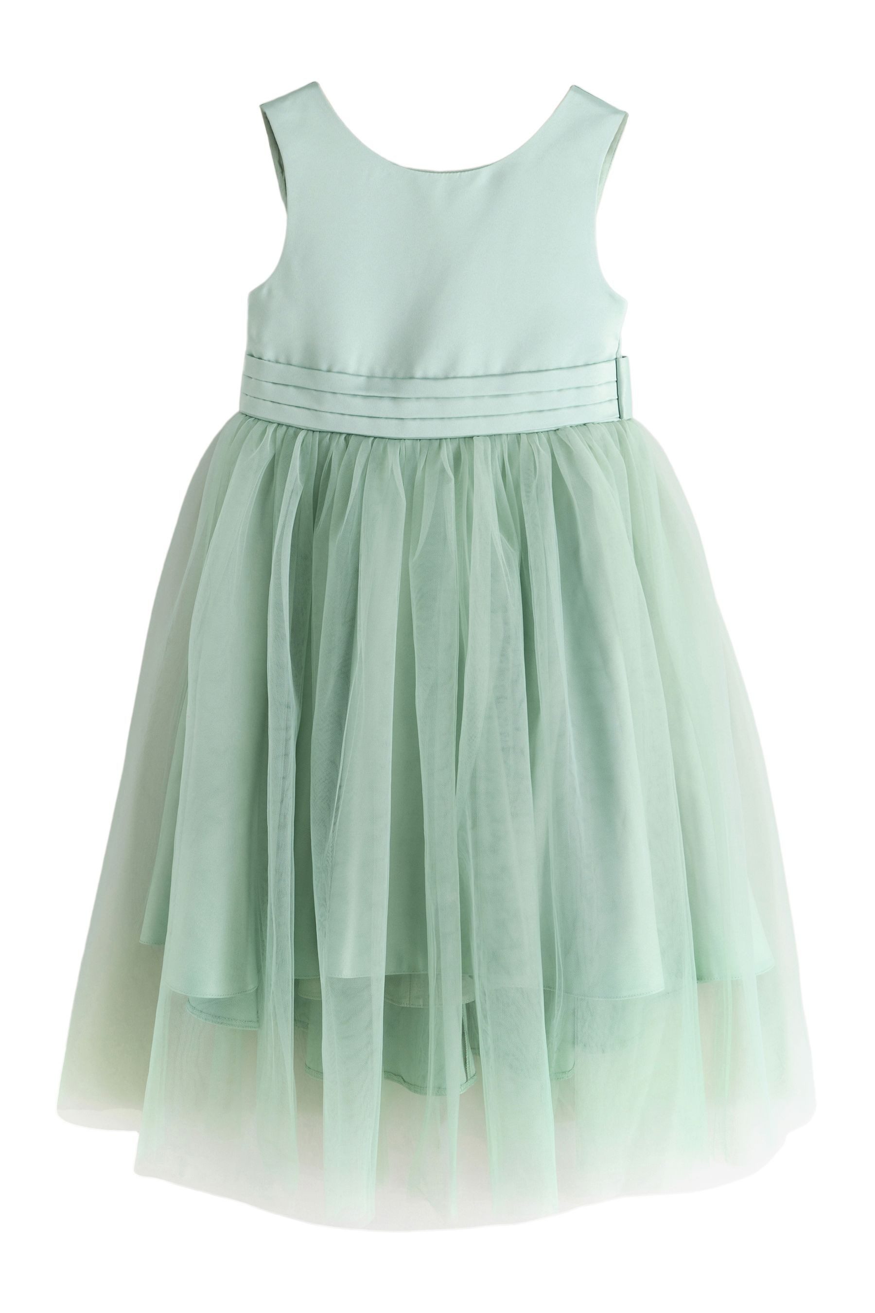 Next Tüllkleid Kleid mit Schleife, Blumenmädchen (1-tlg)