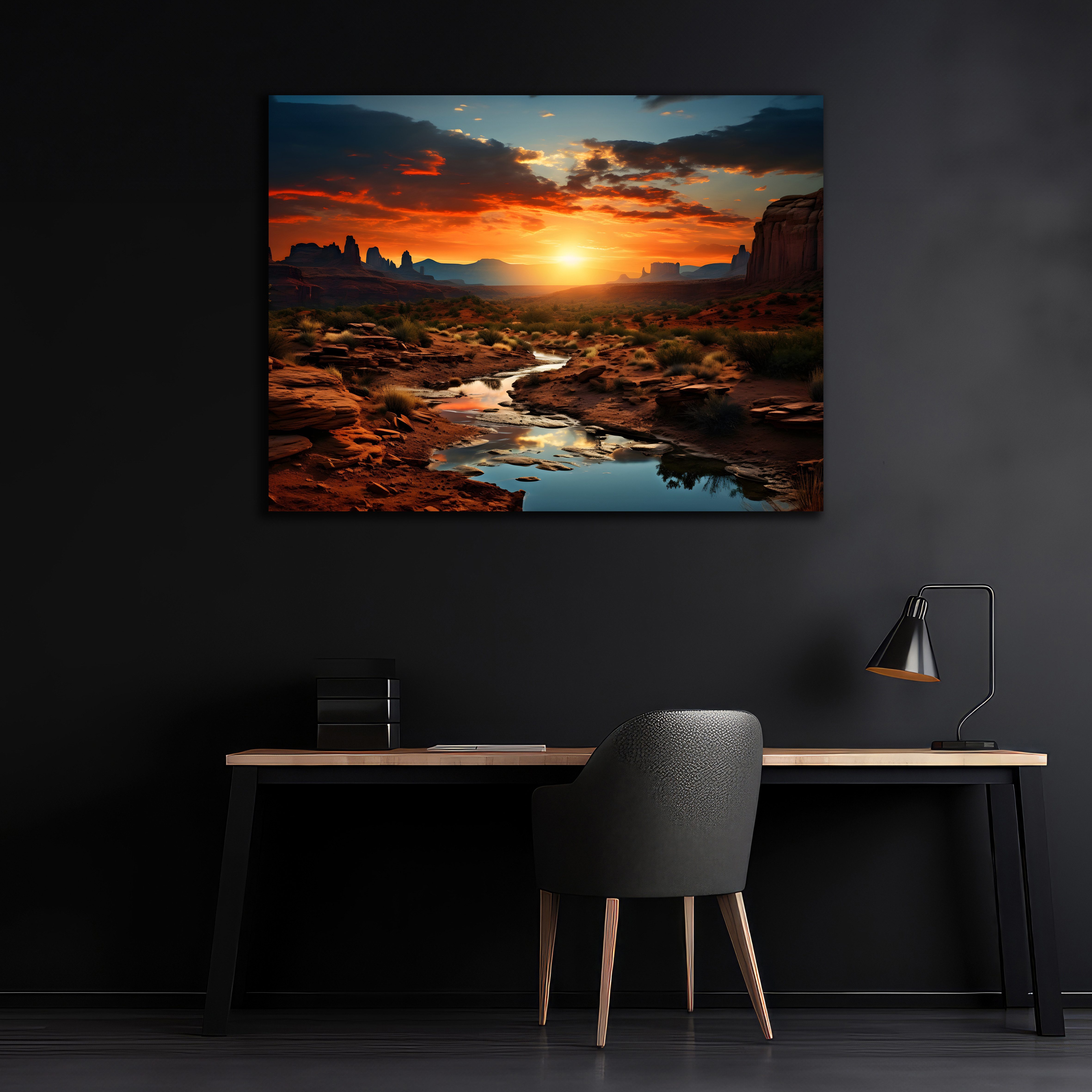 DARO Design Leinwandbild Modern Abstrakt Wandbilder günstig online kaufen