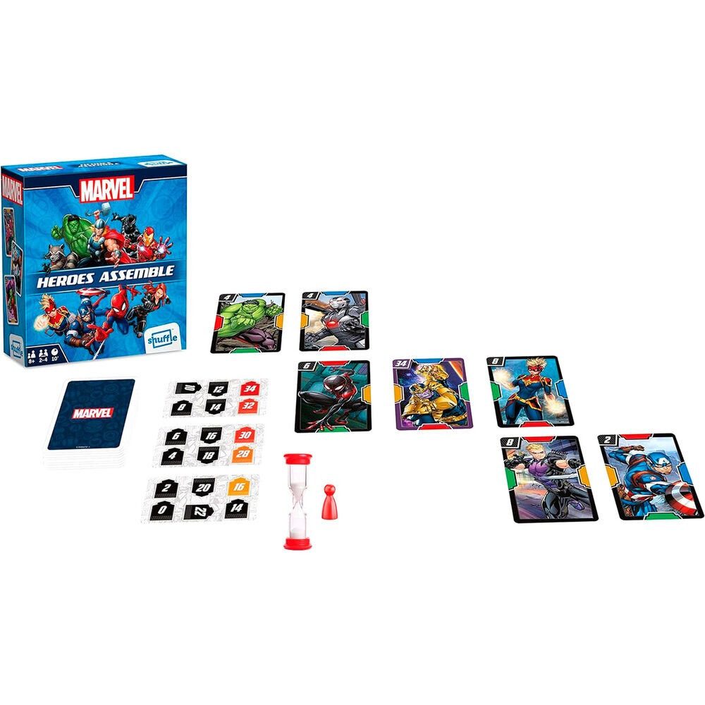 Shuffle Spiel Marvel Avengers Brettspiel