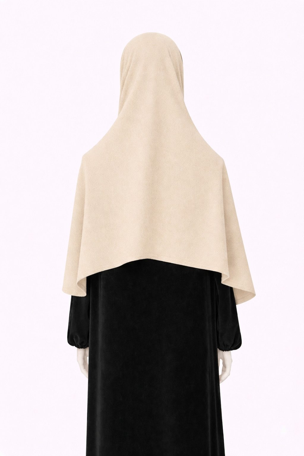 Aymasal Hijab Easy Jersey Hijab to-go Kopftuch Schal Tuch Islam Extra lang 180x70 (Einzelstück, 1-St., Einzelartikel) Easy Hijab mit Frontnaht aus Viskose Stretch Komfort