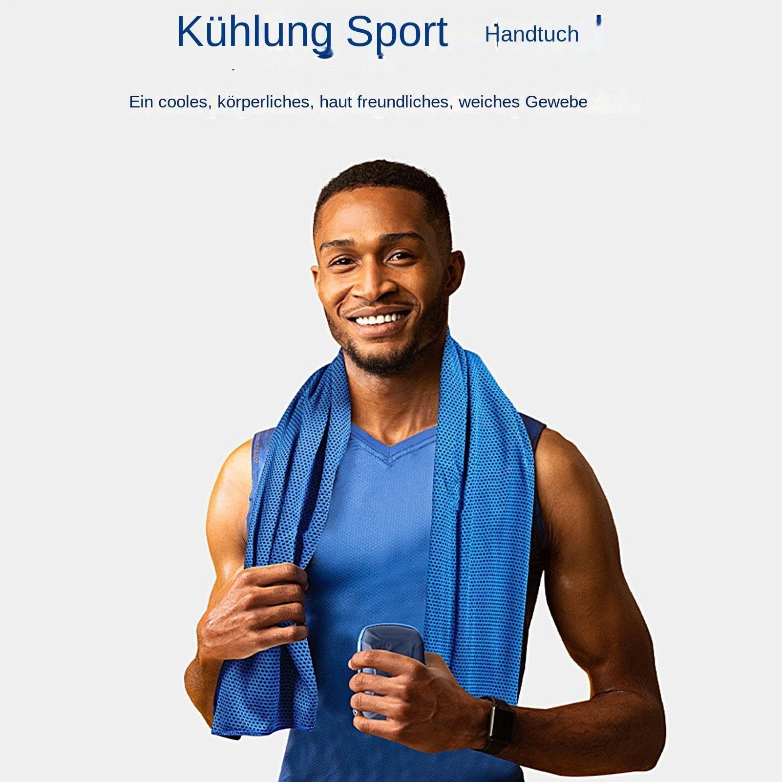 Diwzbyn Sporthandtuch Kühltuch Mit Aufbewahrungsbox,Kühlendes Handtuch, (5-St), Kühltücher Für Den Nacken,Cooling Towel,Schnelltrocknende Kühlhandtuch – Bild 5 von 5