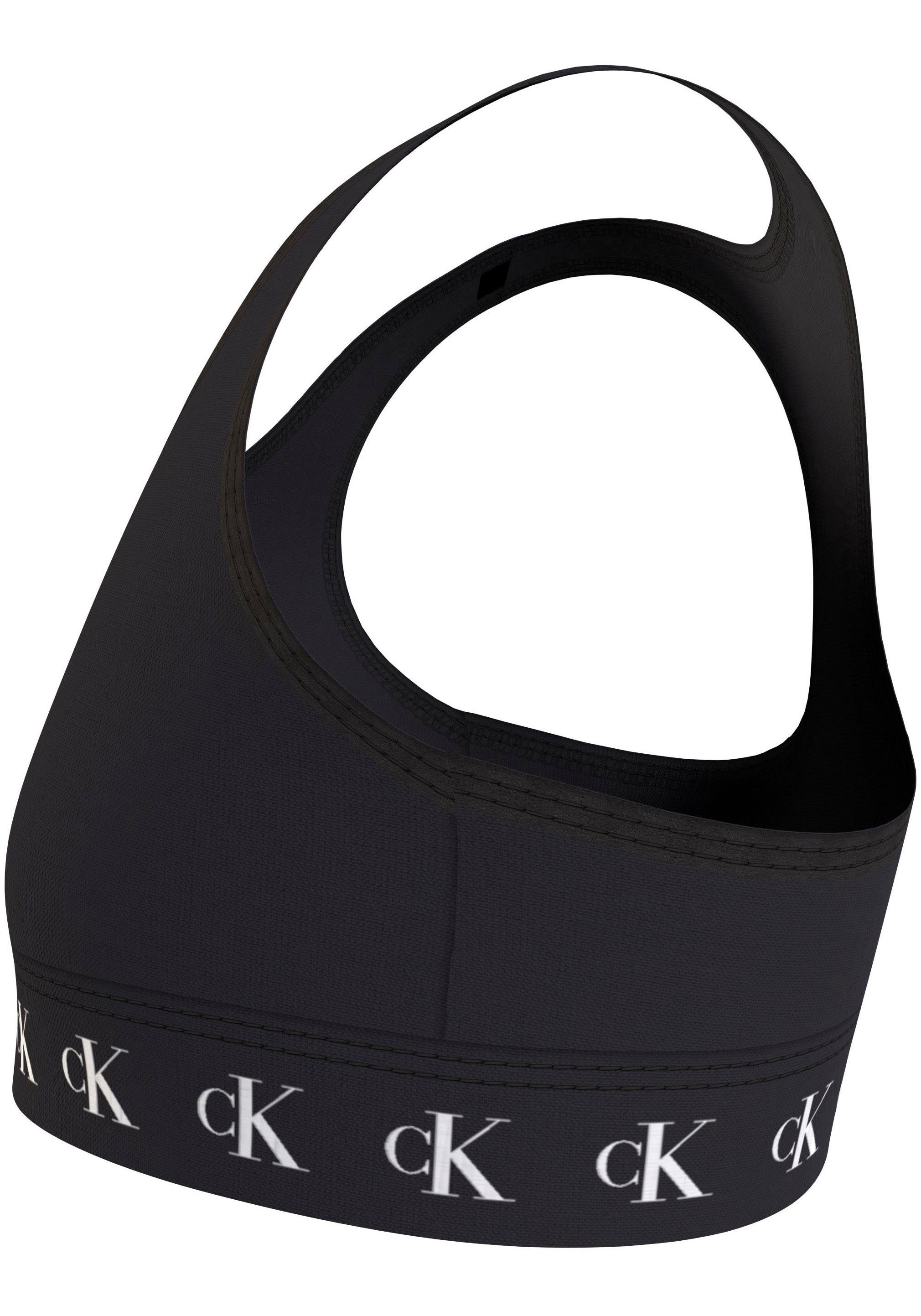 Calvin Klein Underwear Bralette 3PK Markenlabel mit BRALETTE 3er-Pack) 3-tlg., Bund (Packung, am