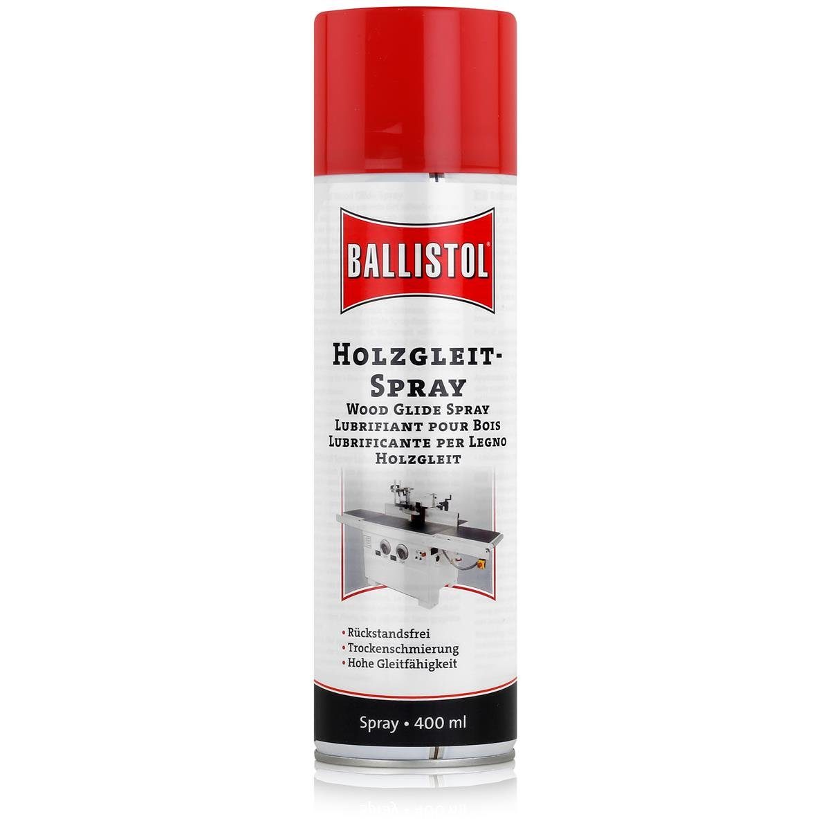 (1 Rückstandsfrei Multifunktionsöl Trockenschmierung, Spray Holzgleit - Ballistol Ballistol 400ml