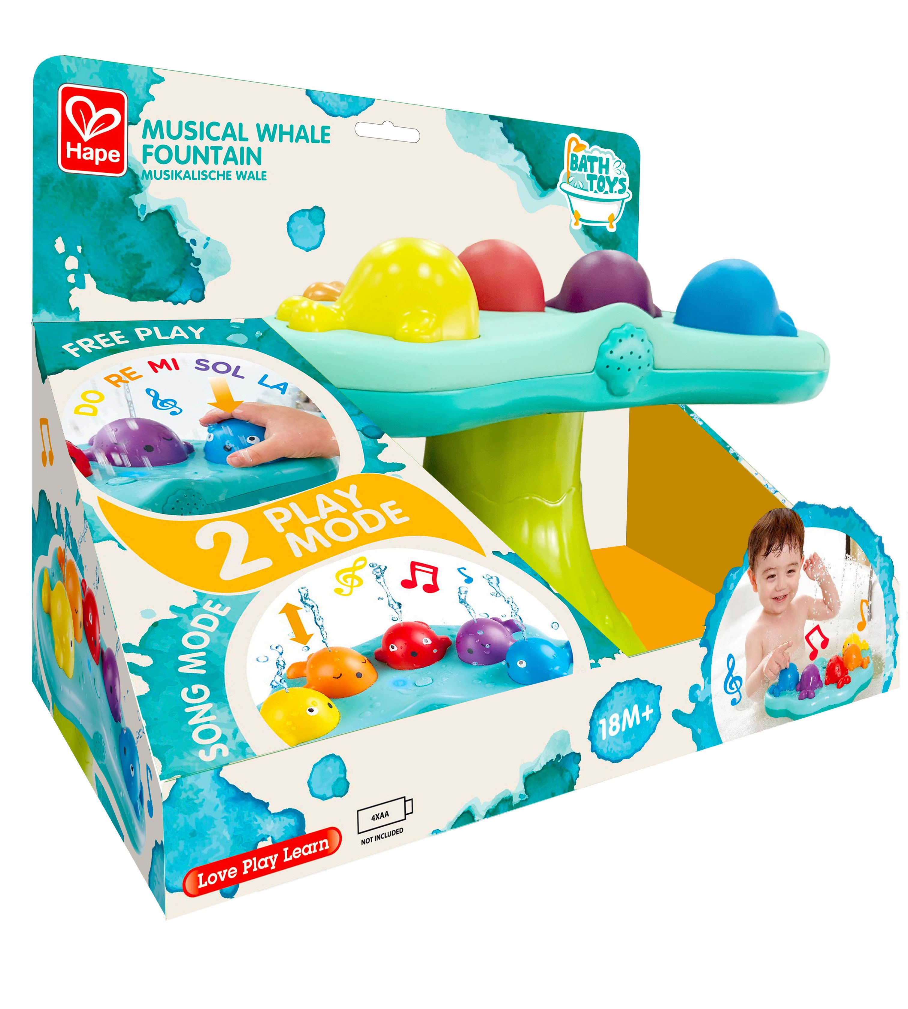 Hape Badespielzeug Musikalische Wale