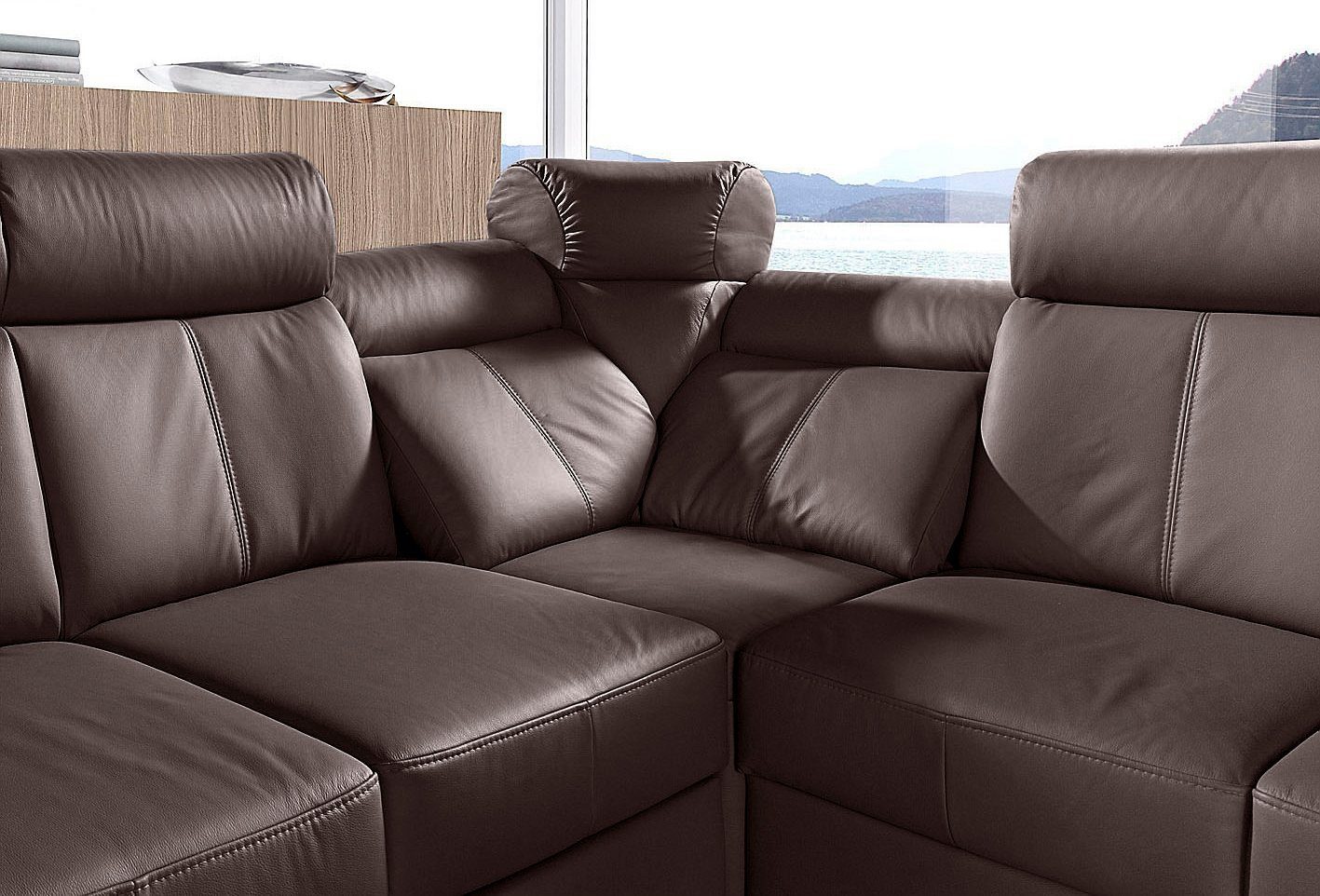 sit&more Ecksofa Basel L-Form, wahlweise mit günstig online kaufen