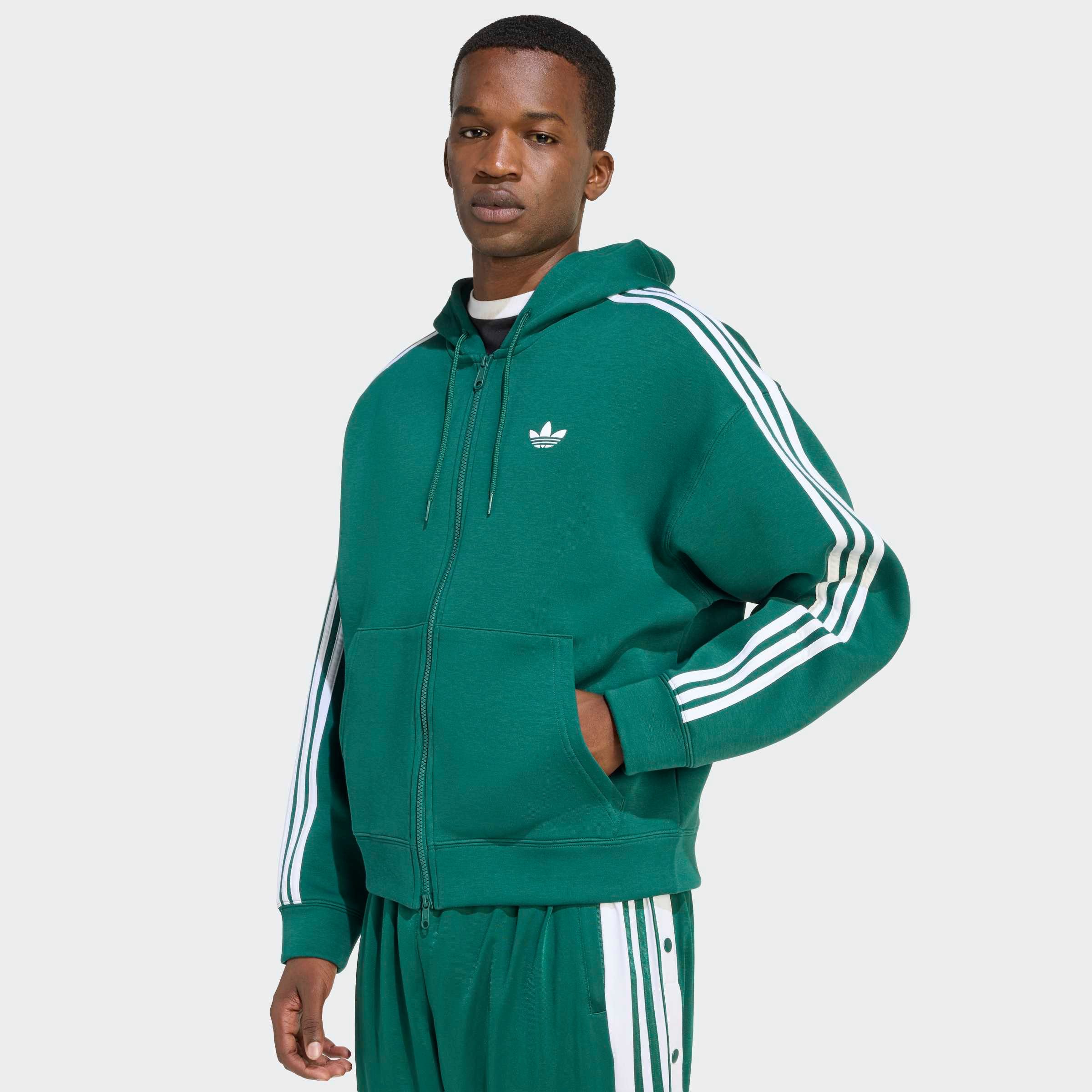 adidas Originals Kapuzensweatshirt ADIDAS ADICOLOR SPACER, OVERSIZED mit Reißverschluss, lockere Oversize-Passform