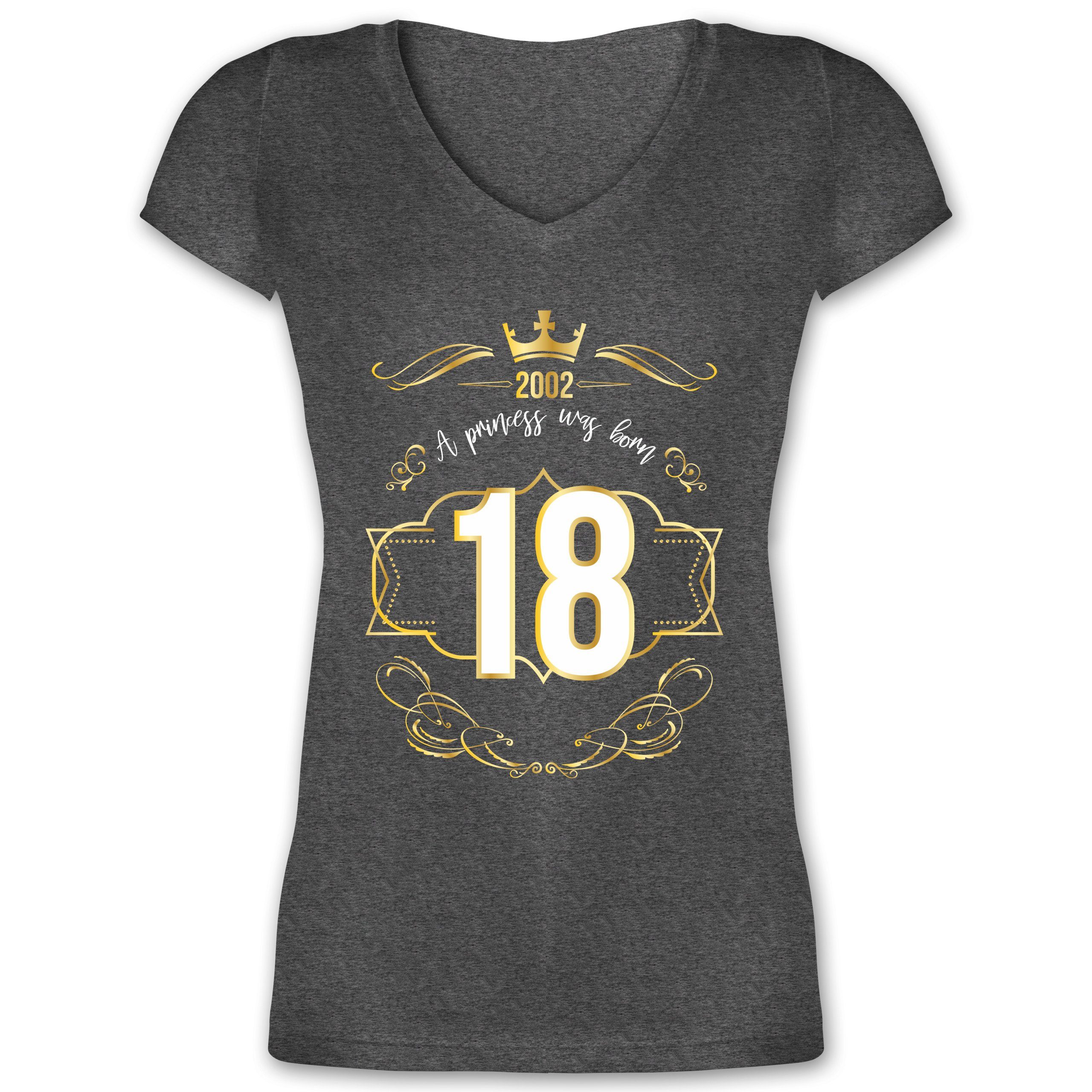Shirtracer TShirt »18 Geburtstag Prinzessin Mädchen 2002 Damen T