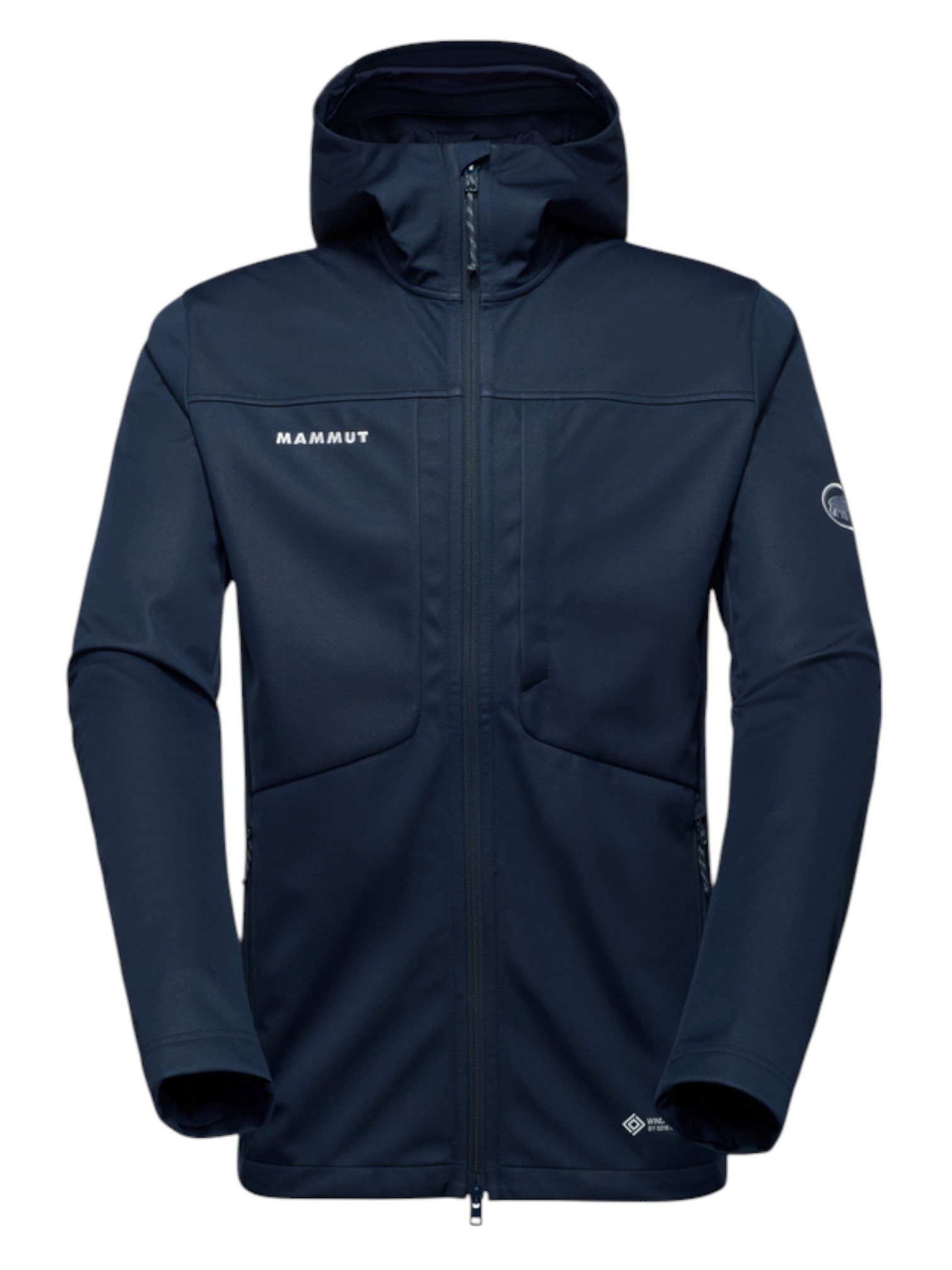 Softshelljacke Ultimate VIII SO Hooded (3-Lagen, winddicht) marineblau Herren
