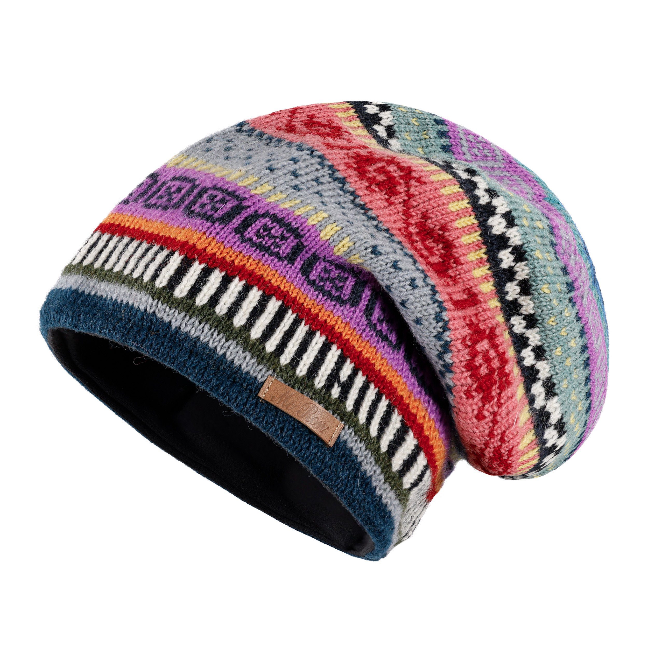 McRon Strickmütze Beanie Wollmütze Modell Marly