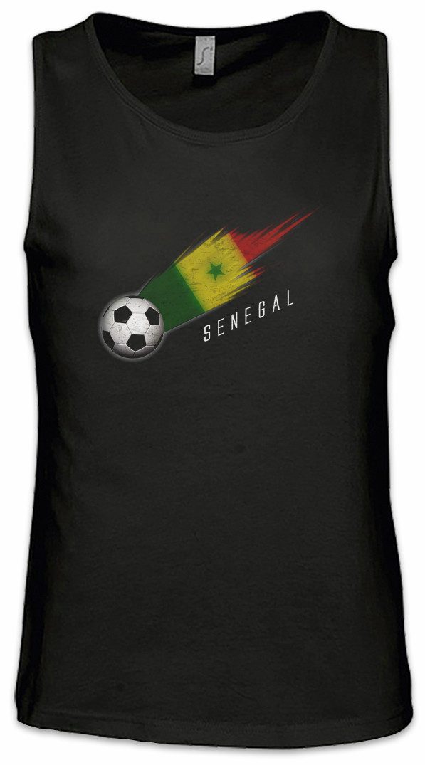 Tanktop Senegal Football Comet I Ärmelloses T-Shirt Senegalesisch