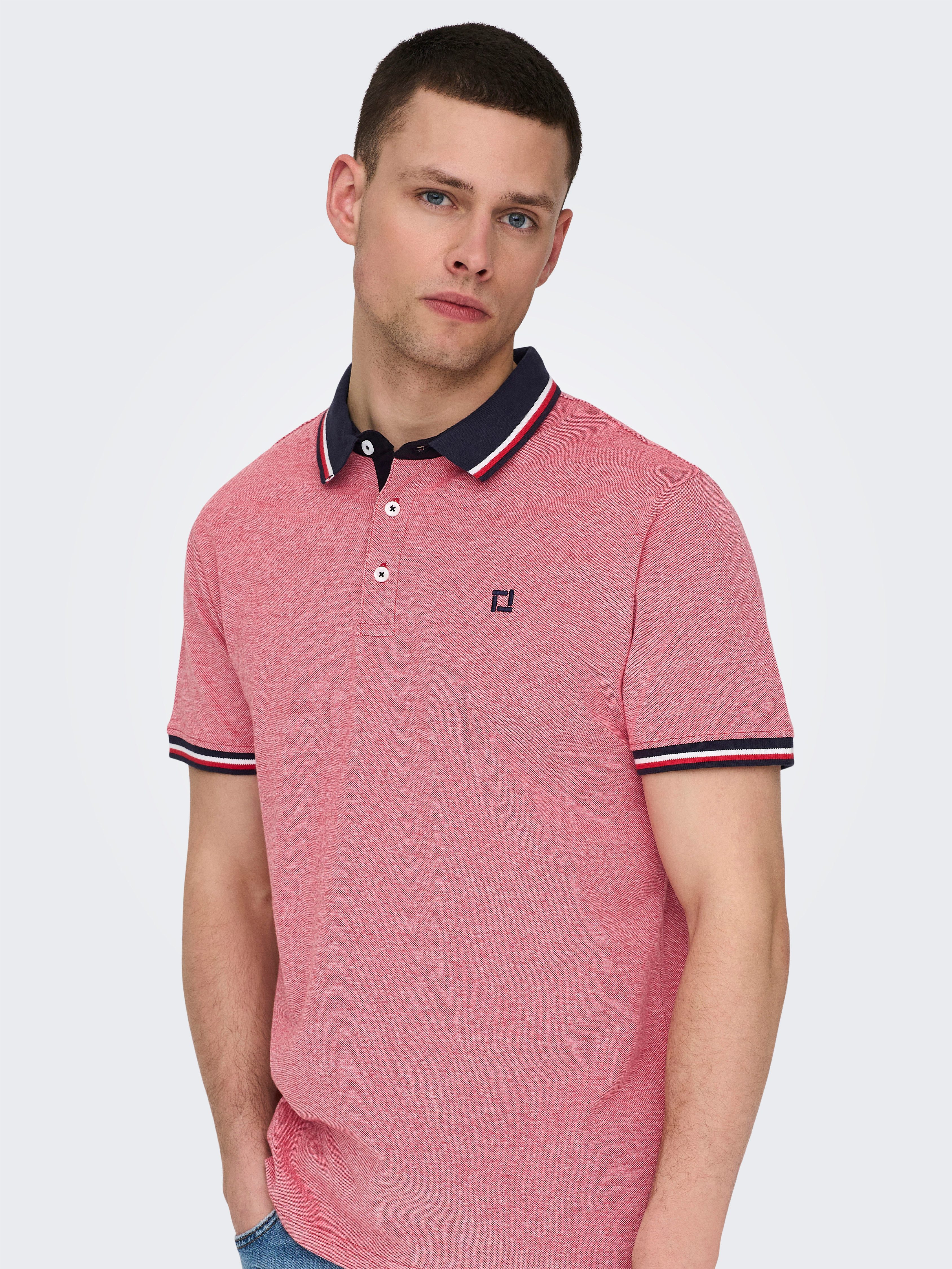 ONLY & SONS Poloshirt ONSFLETCHER SLIM SS POLO NOOS günstig online kaufen