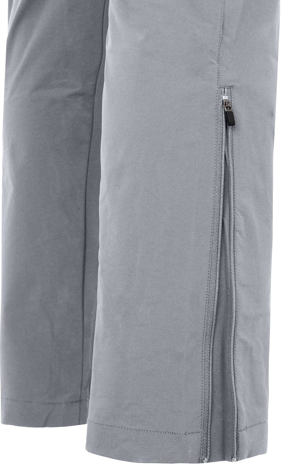 Bergson Outdoorhose ARRESÖ COMFORT Zipp Off Herren Wanderhose, leicht, strapazierfähig, Normalgrößen, hellgrau