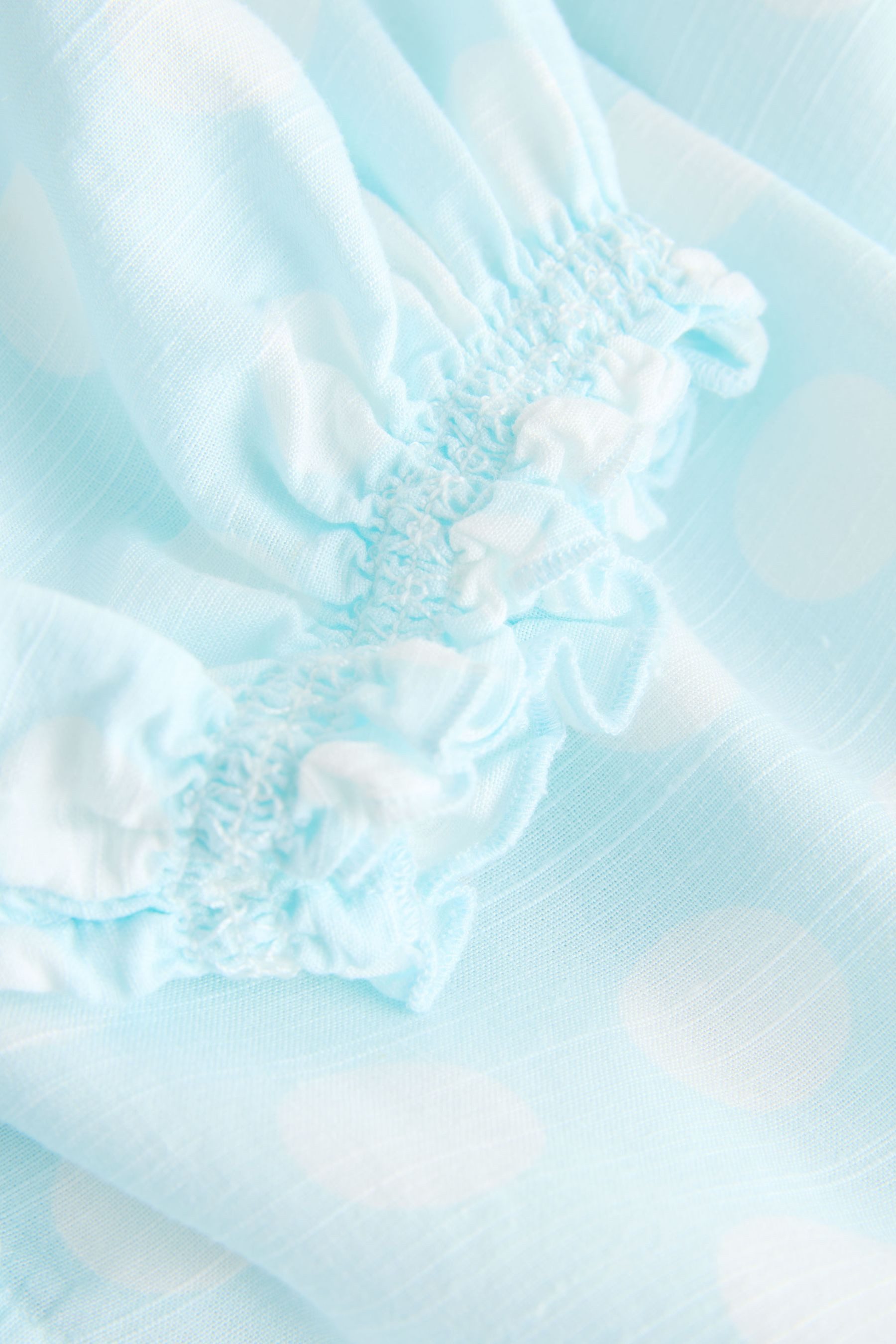 Next Carmenbluse Bardot-Oberteil mit Puffärmeln und Leinenanteil (1-tlg)