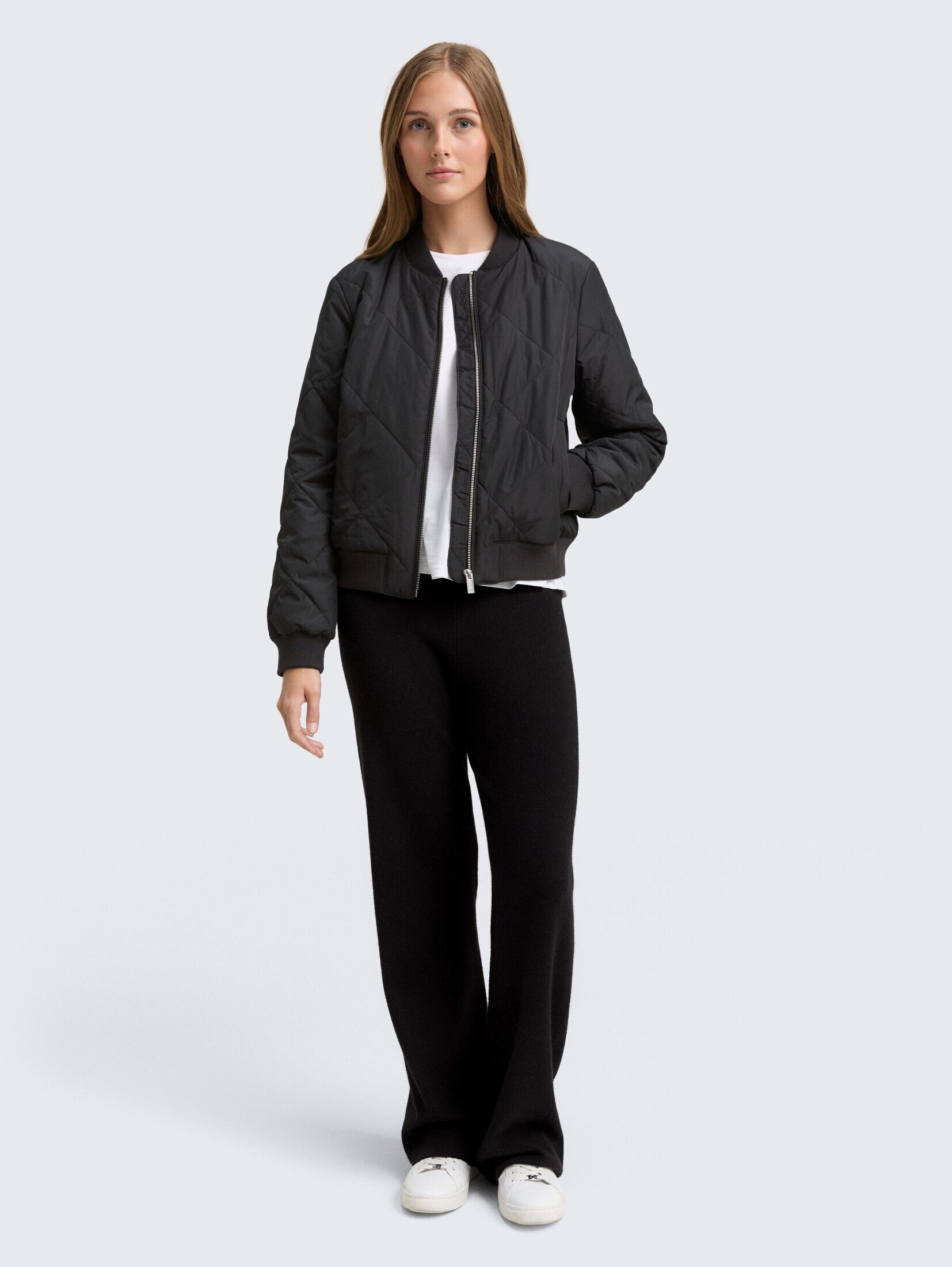 TOM TAILOR Denim Stoffhose Straight Strickhose günstig online kaufen