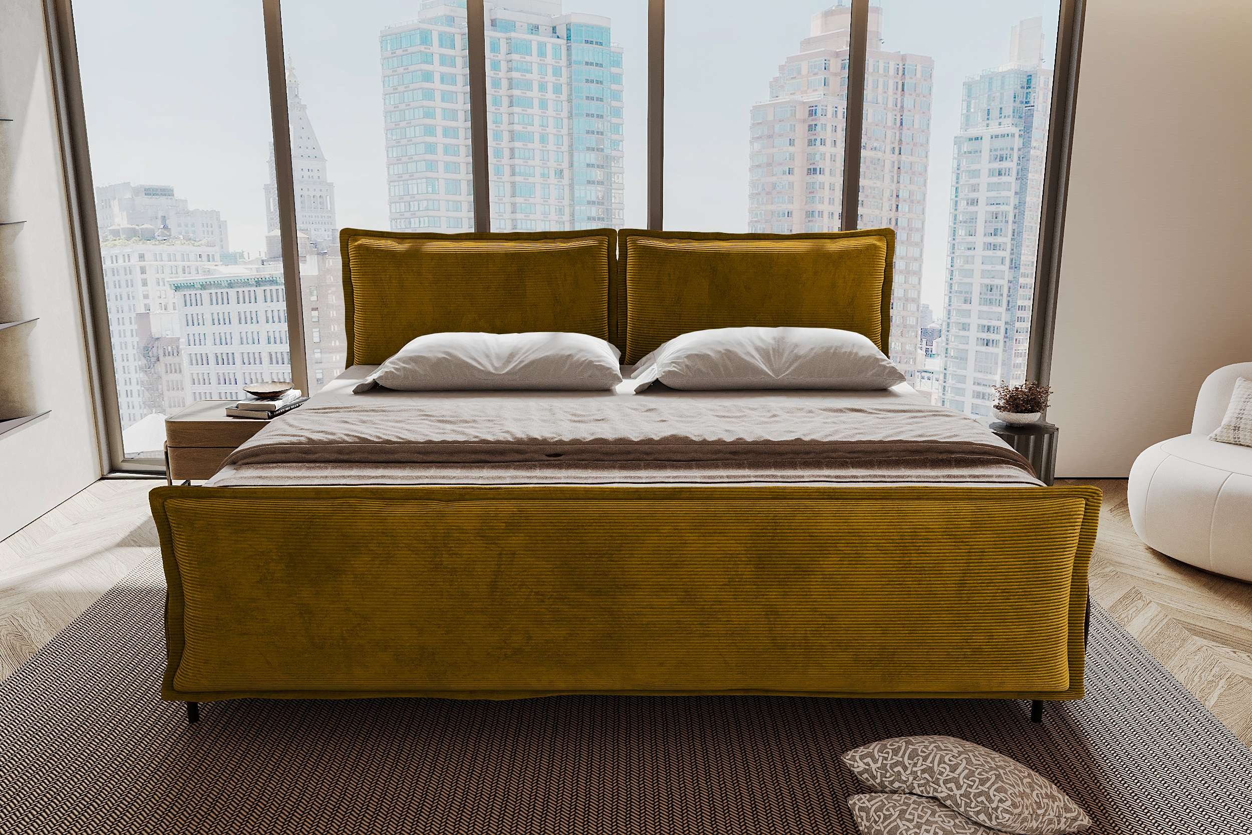 99rooms Boxspringbett Vero Plus Familienbett (Schlafzimmerbett, Bett), 220/ günstig online kaufen