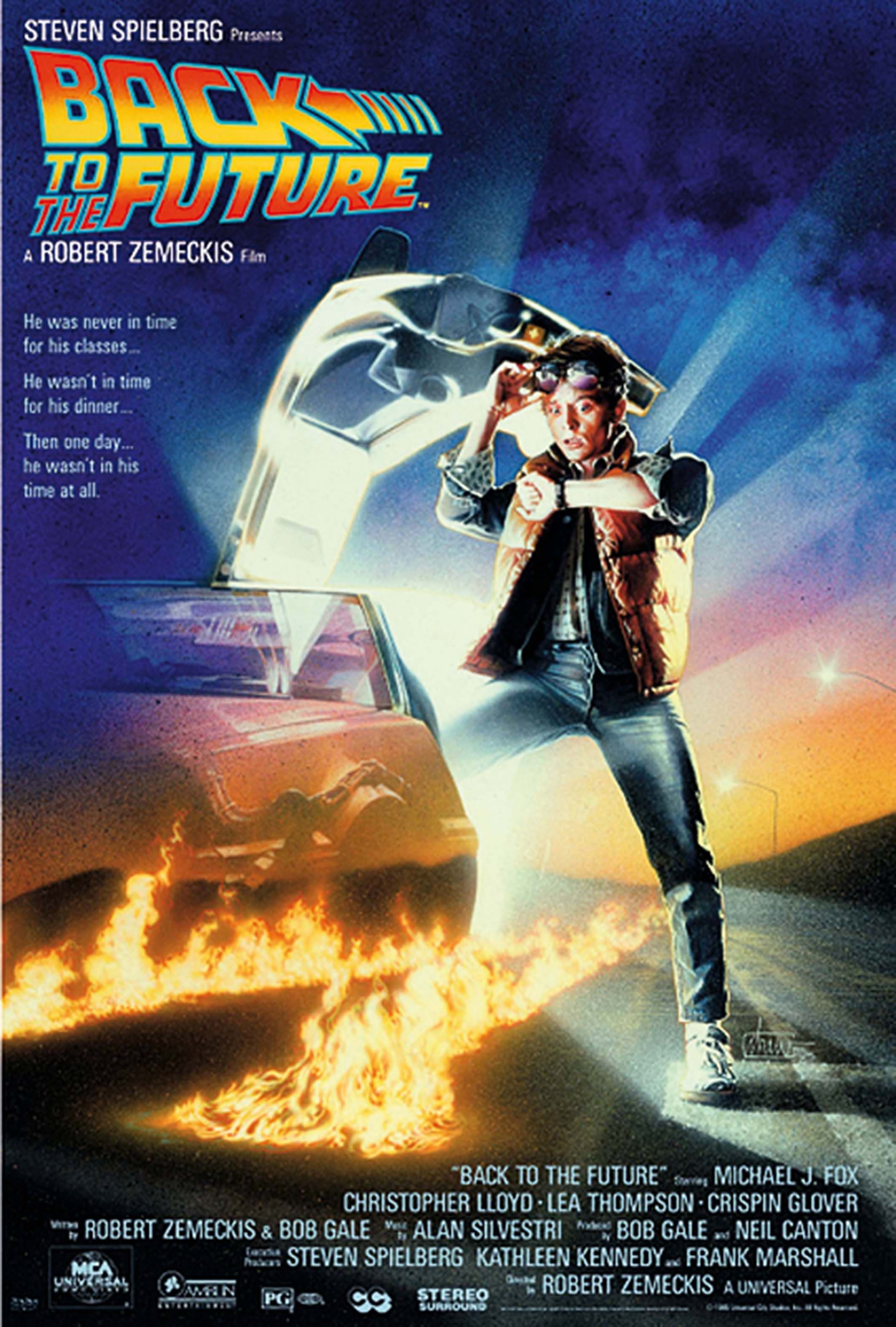Poster Zurück in die Zukunft Poster Michael J. Fox 61 x 91,5 cm