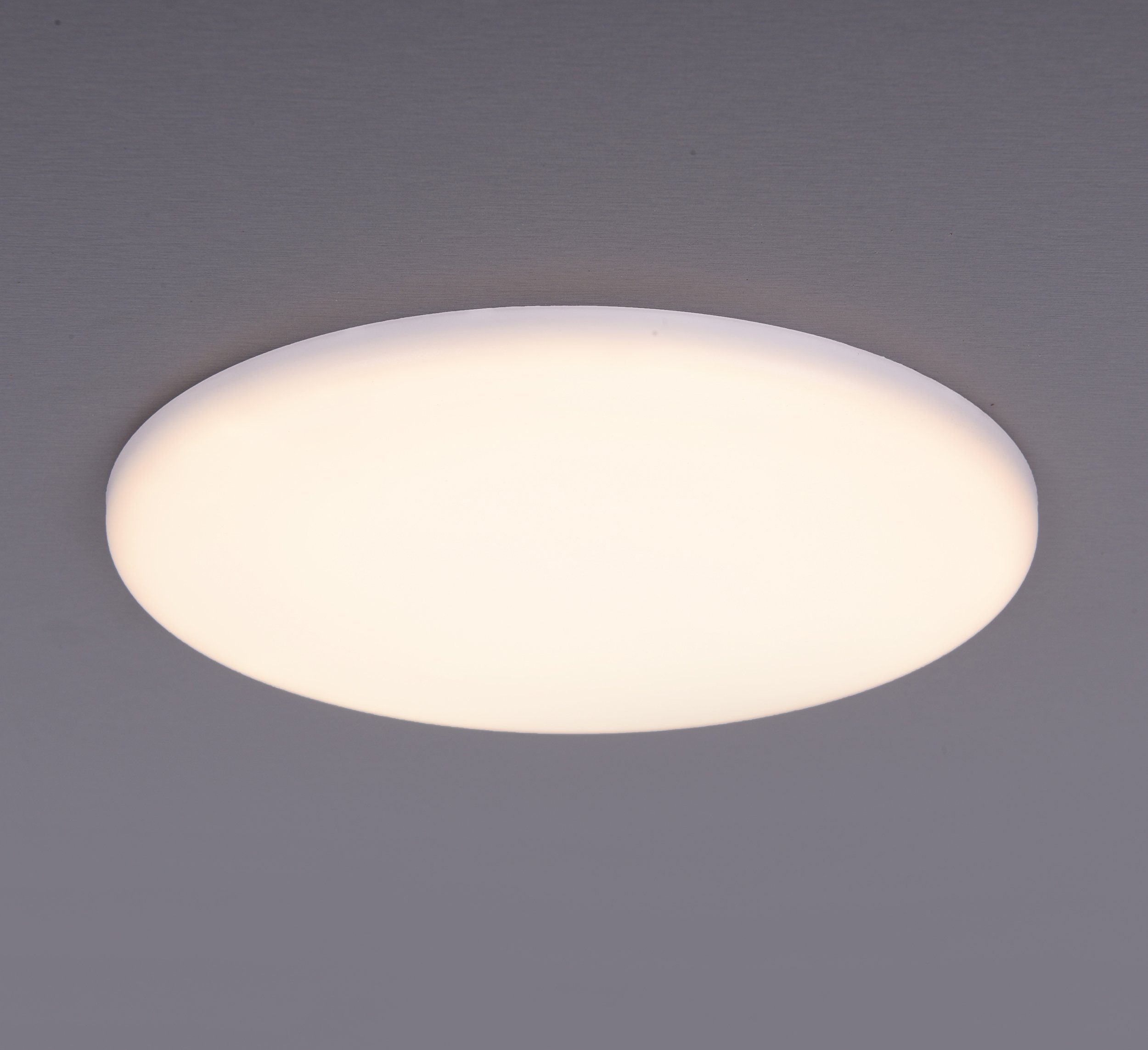 Einbauleuchte LED LED Metall/Kunststuff, weiß, integriert, 15,5cm Neutralweiß, fest Baddezimmer dimmbar, d: Sula, einsetzbar, näve