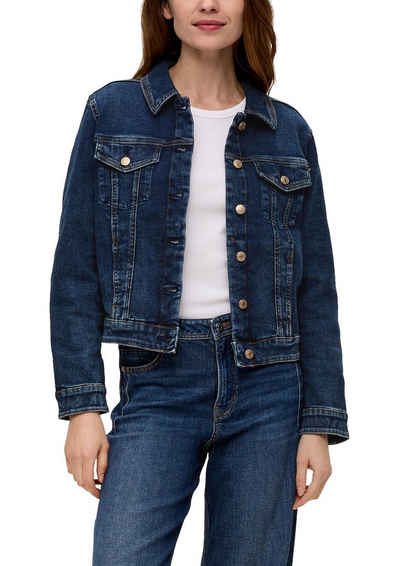 s.Oliver Jeansjacke mit Ziernähten