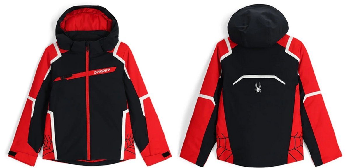 Skijacke Spyder Challenger Jacket Kinder Skijacke Winterjacke 38SG075314 BLK