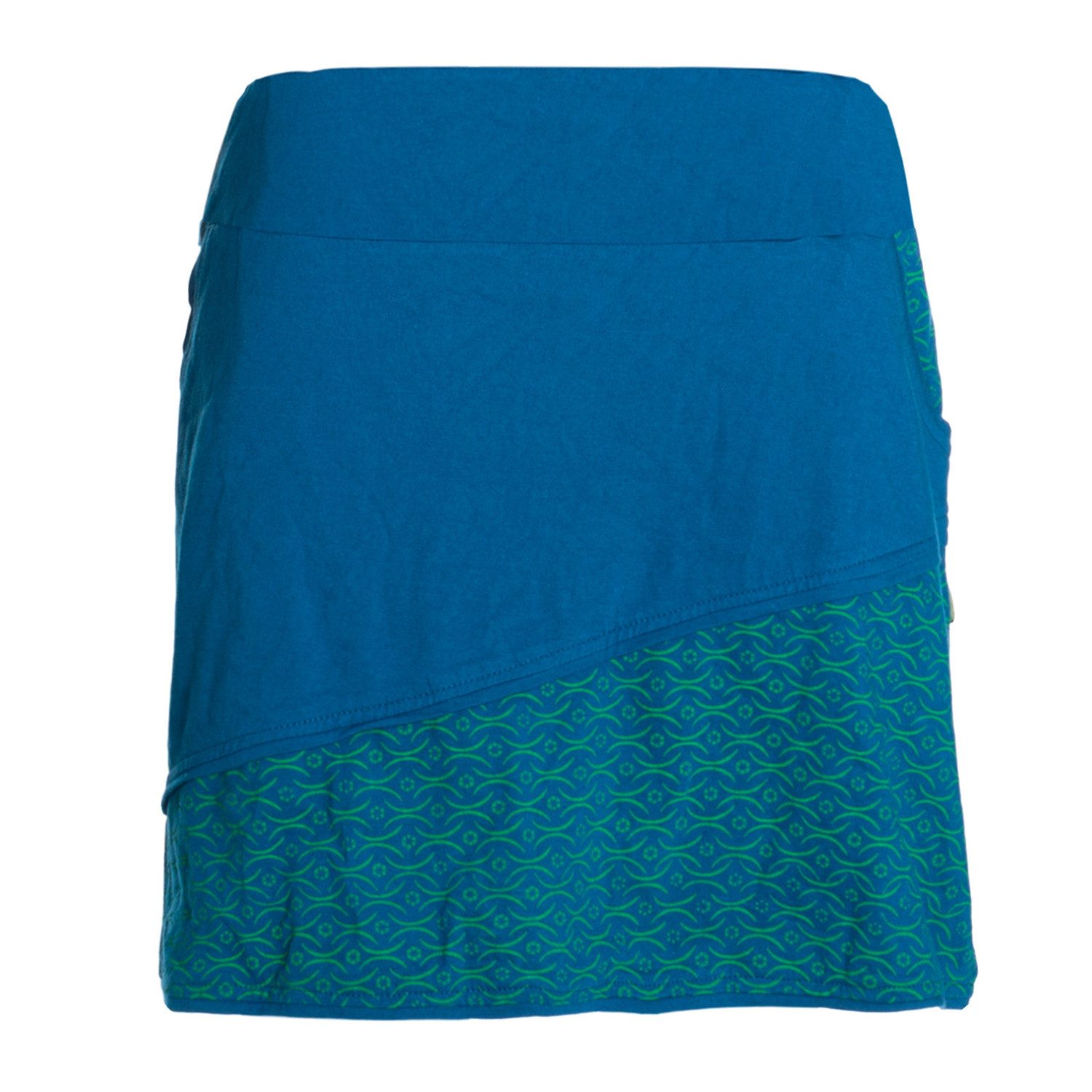 Vishes Minirock Damen A-Linie Rock Baumwolle günstig online kaufen