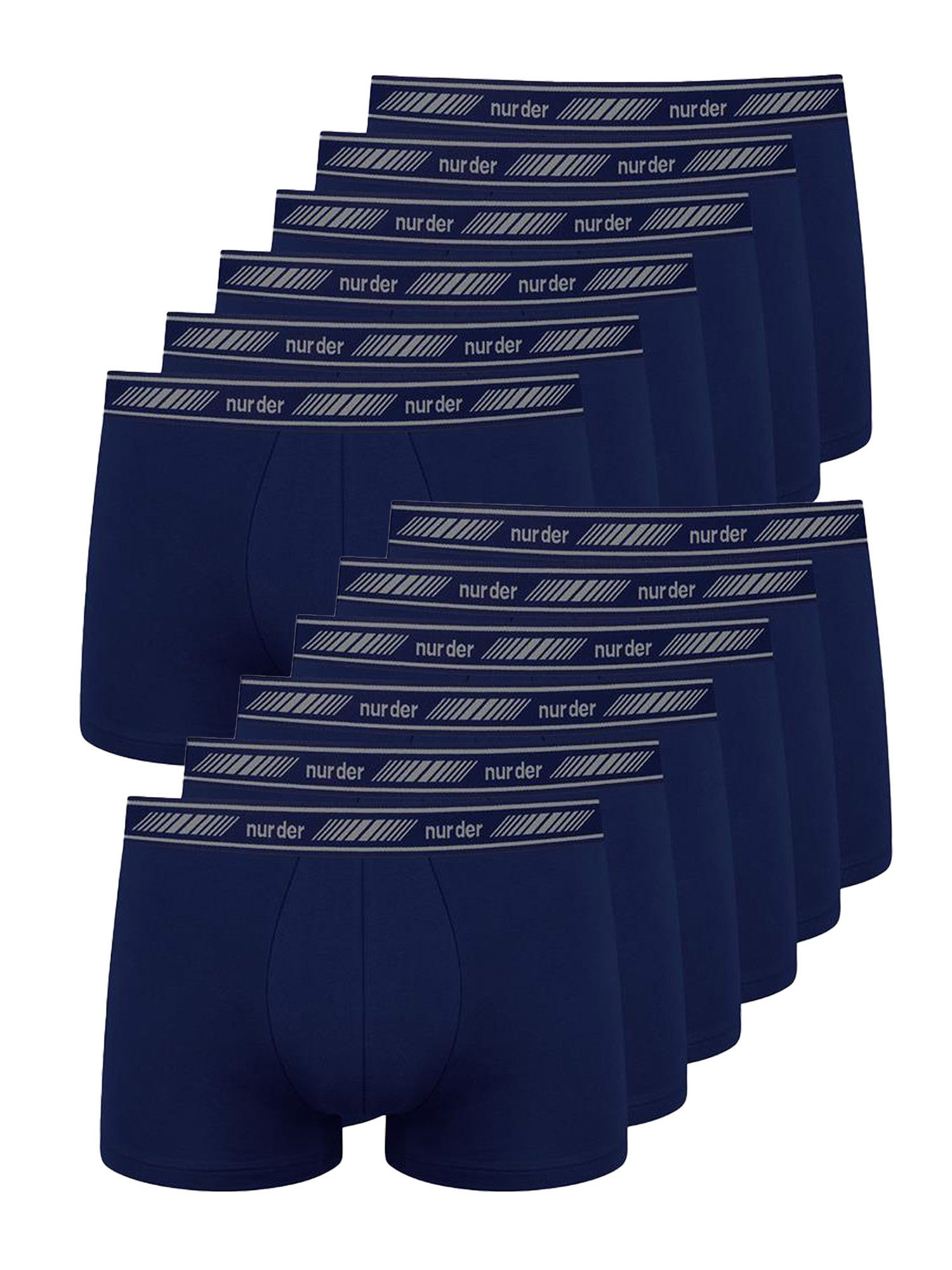 Nur Die Boxer 3D-Flex Classic Retroshorts (12-St) Männer Multipack Mehrpack
