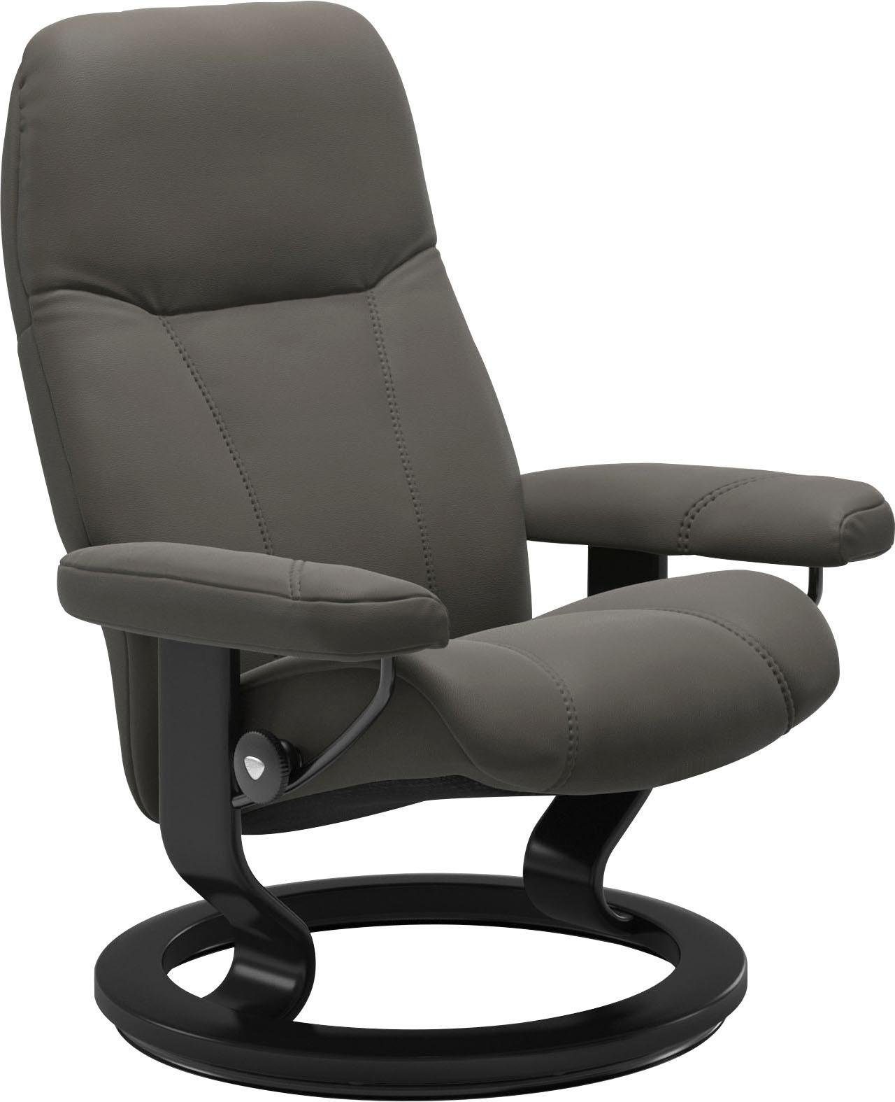 Stressless® Relaxsessel Consul, mit Classic Gestell Base, Größe S, Schwarz