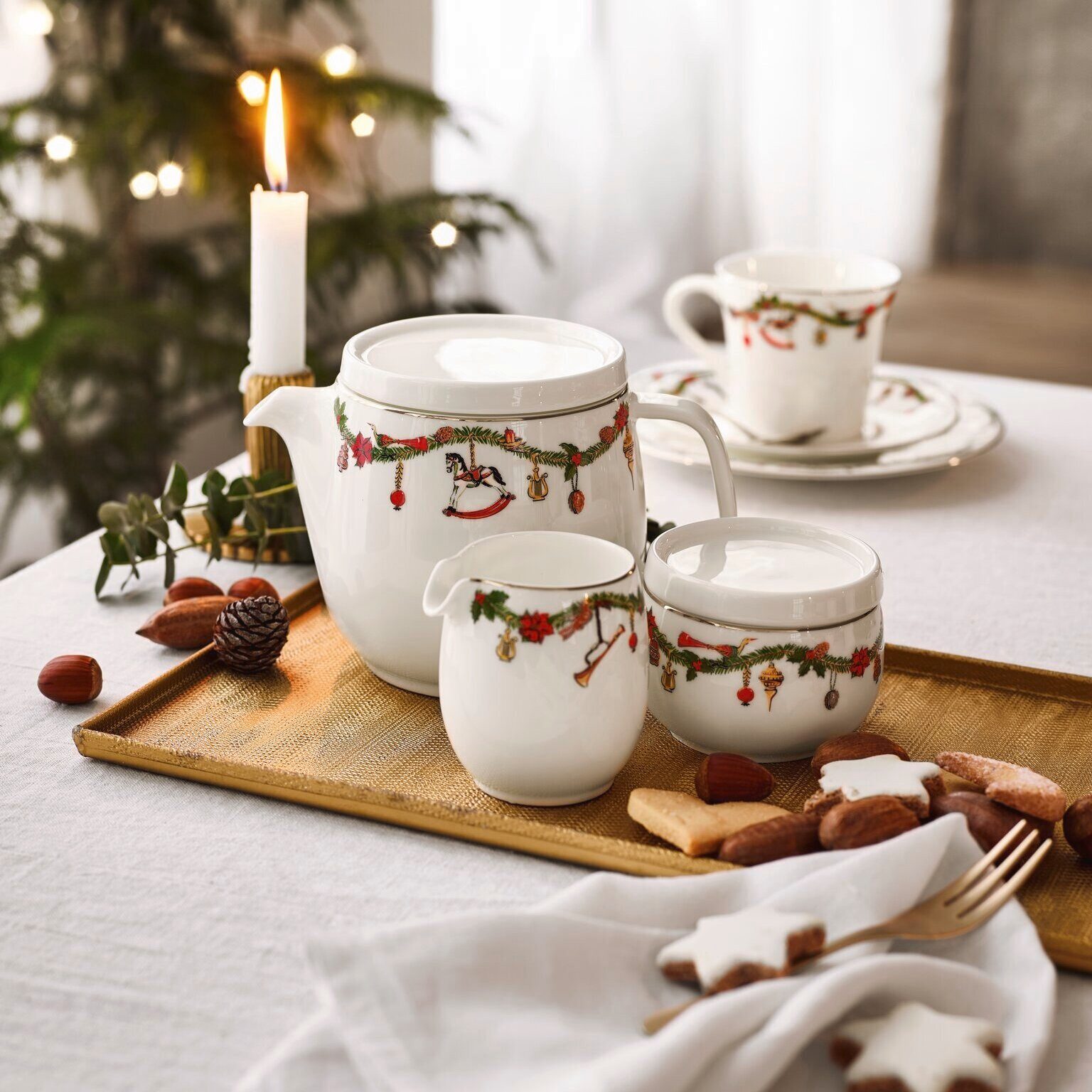 Hutschenreuther Milchkanne Hutschenreuther Nora Milchkännchen, Bone China, 150 l
