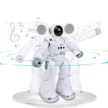 efaso RC-Roboter R18 Ferngesteuerter Roboter - Intelligente Programmierung / Auto-Demo, Gestikerkennung / Lieder & Tänze / LED Beleuchtung
